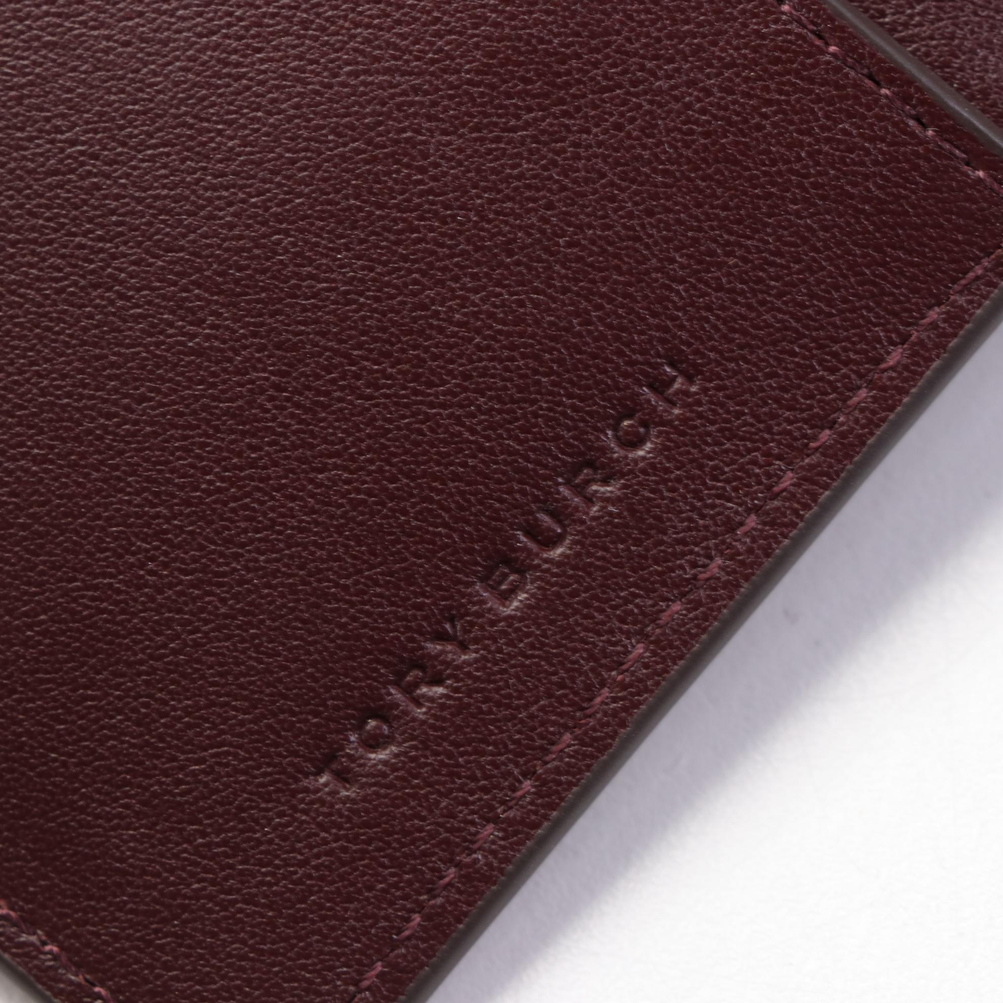 Tory Burch Blake Wallet in Croc-Embossed Leather with Box