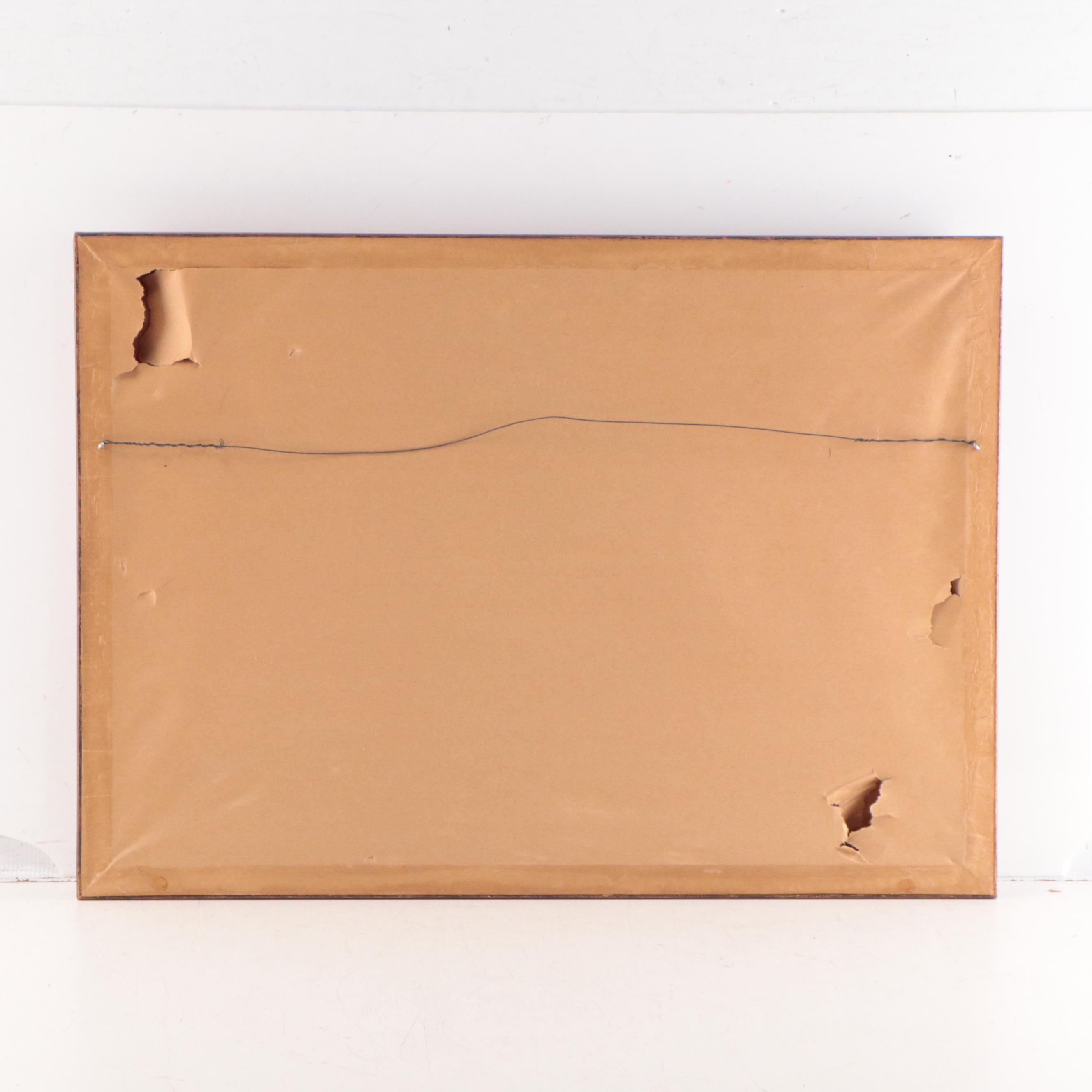 Color Lithograph After Georges Braque "La Barque de Pêche"