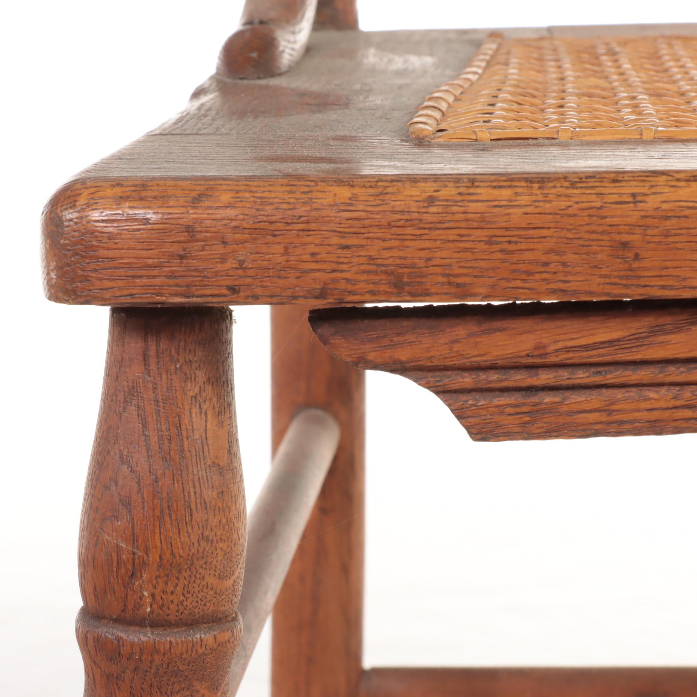 Three American Dining Chairs, Incl. Victorian Walnut and Burl Walnut Example