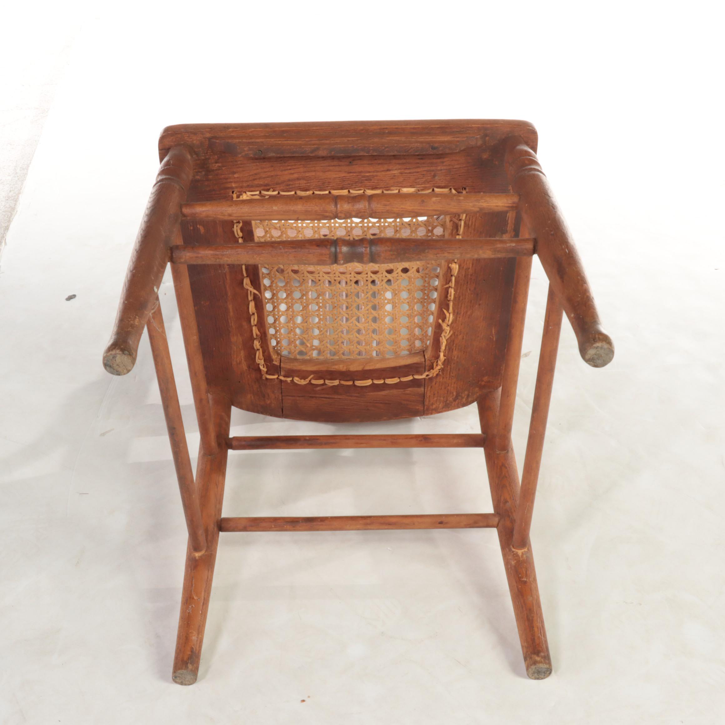 Three American Dining Chairs, Incl. Victorian Walnut and Burl Walnut Example