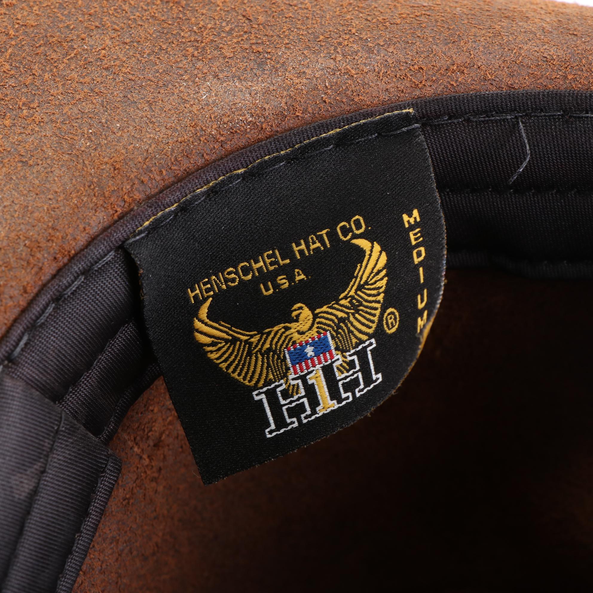 Henschel Hat Company H1H Western Hat in Oiled Leather