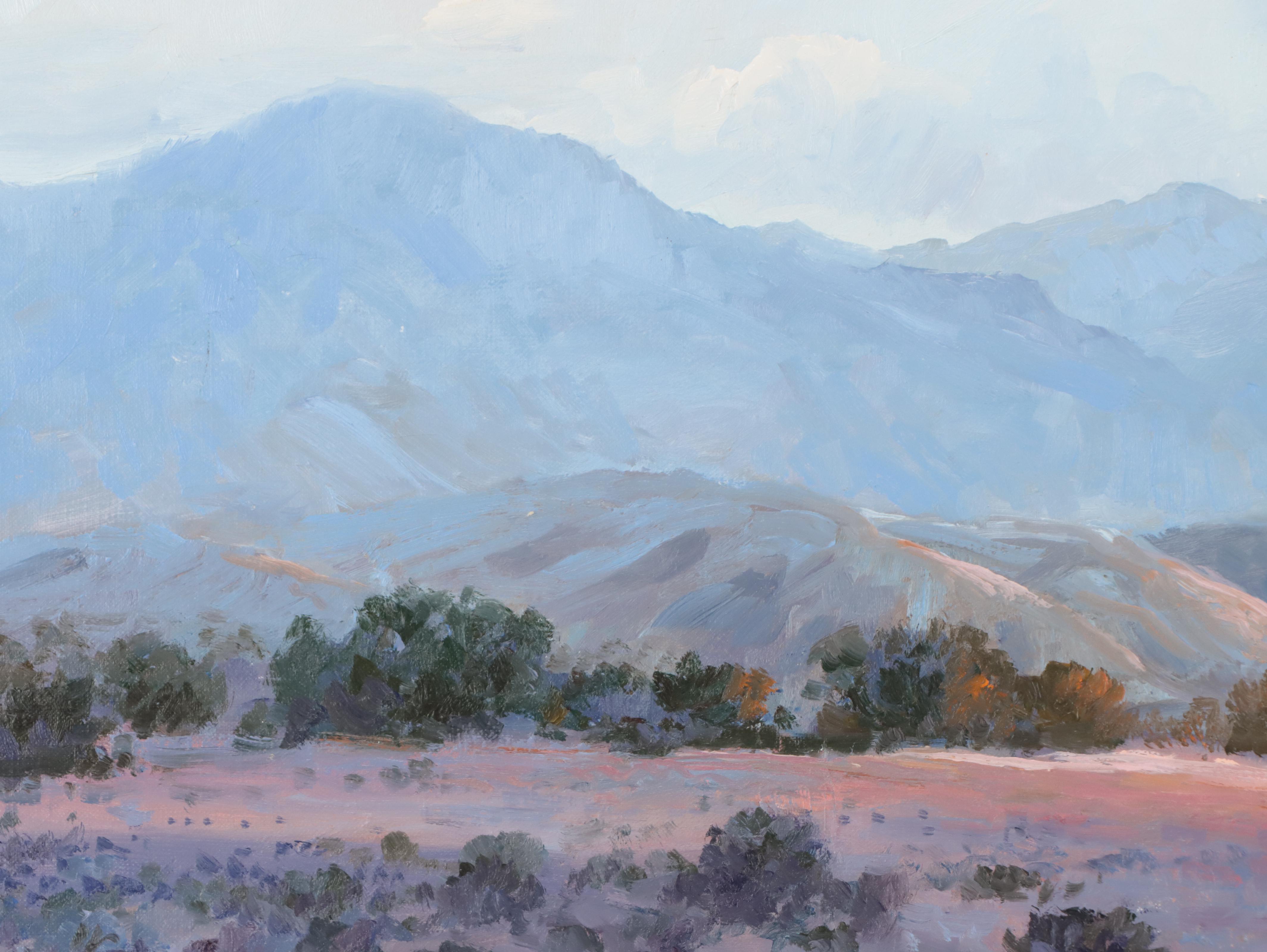 E. John Robinson American Western Landscape Oil Painting