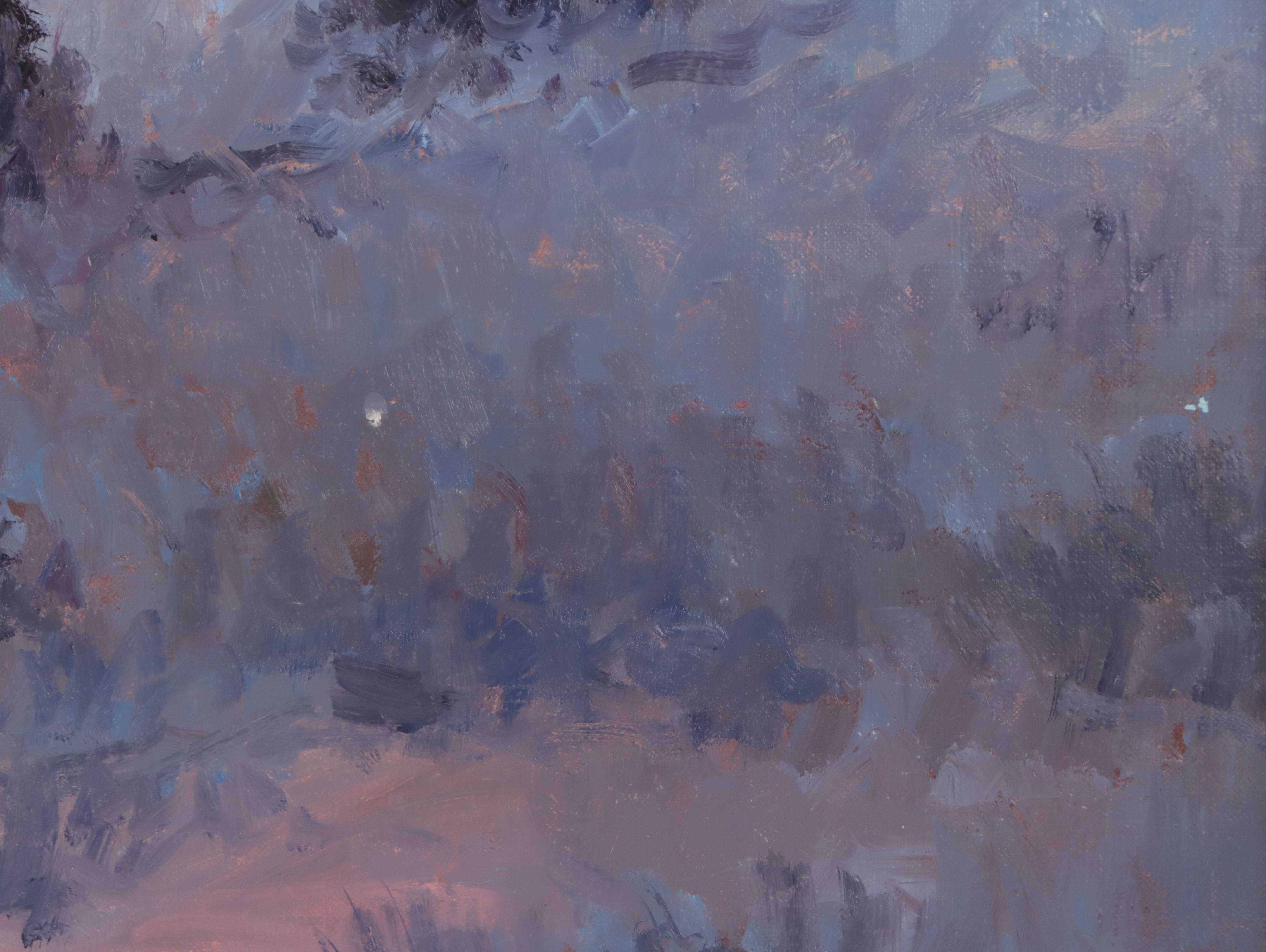 E. John Robinson American Western Landscape Oil Painting