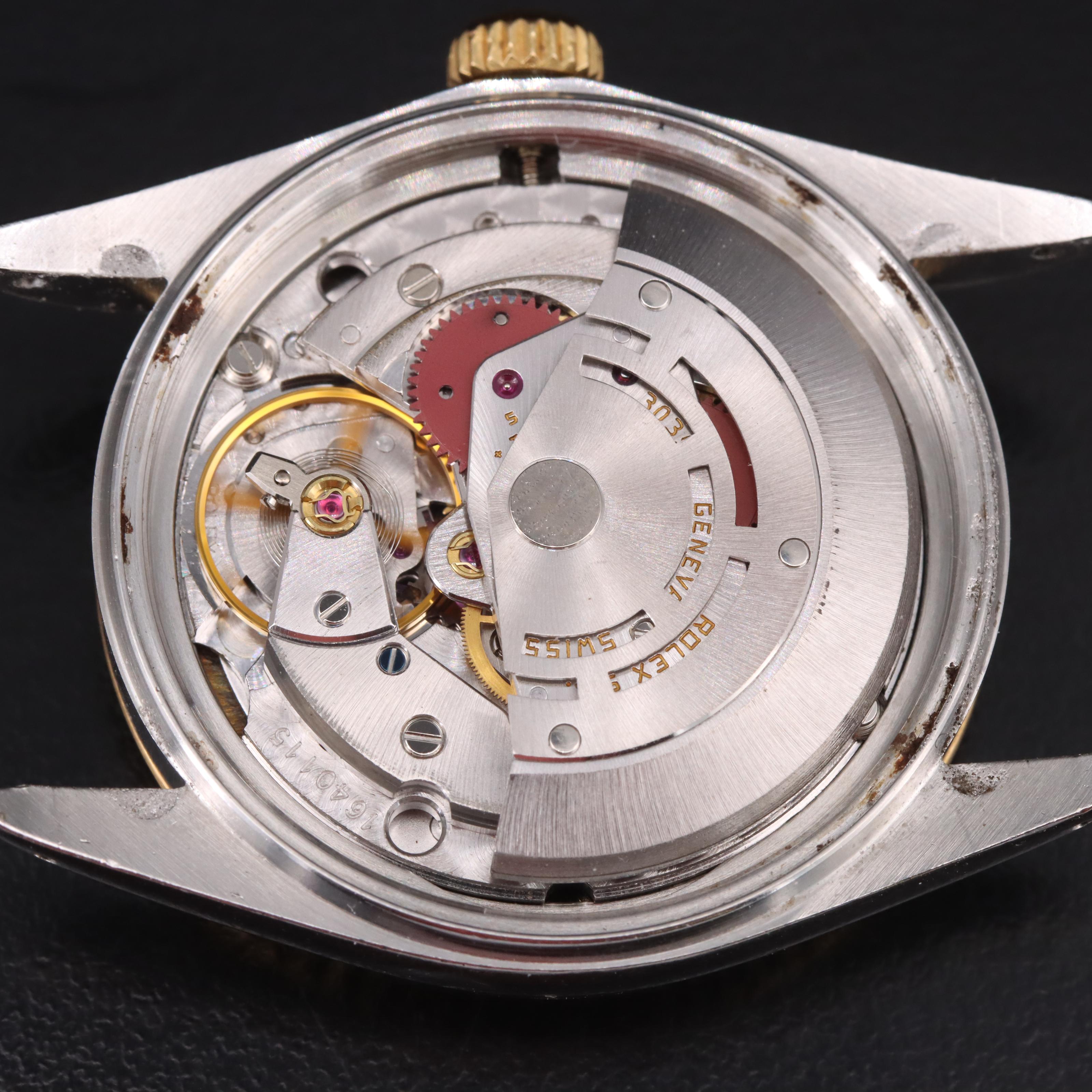 1986 Rolex Oyster Perpetual Factory Diamond Dial Datejust Watch