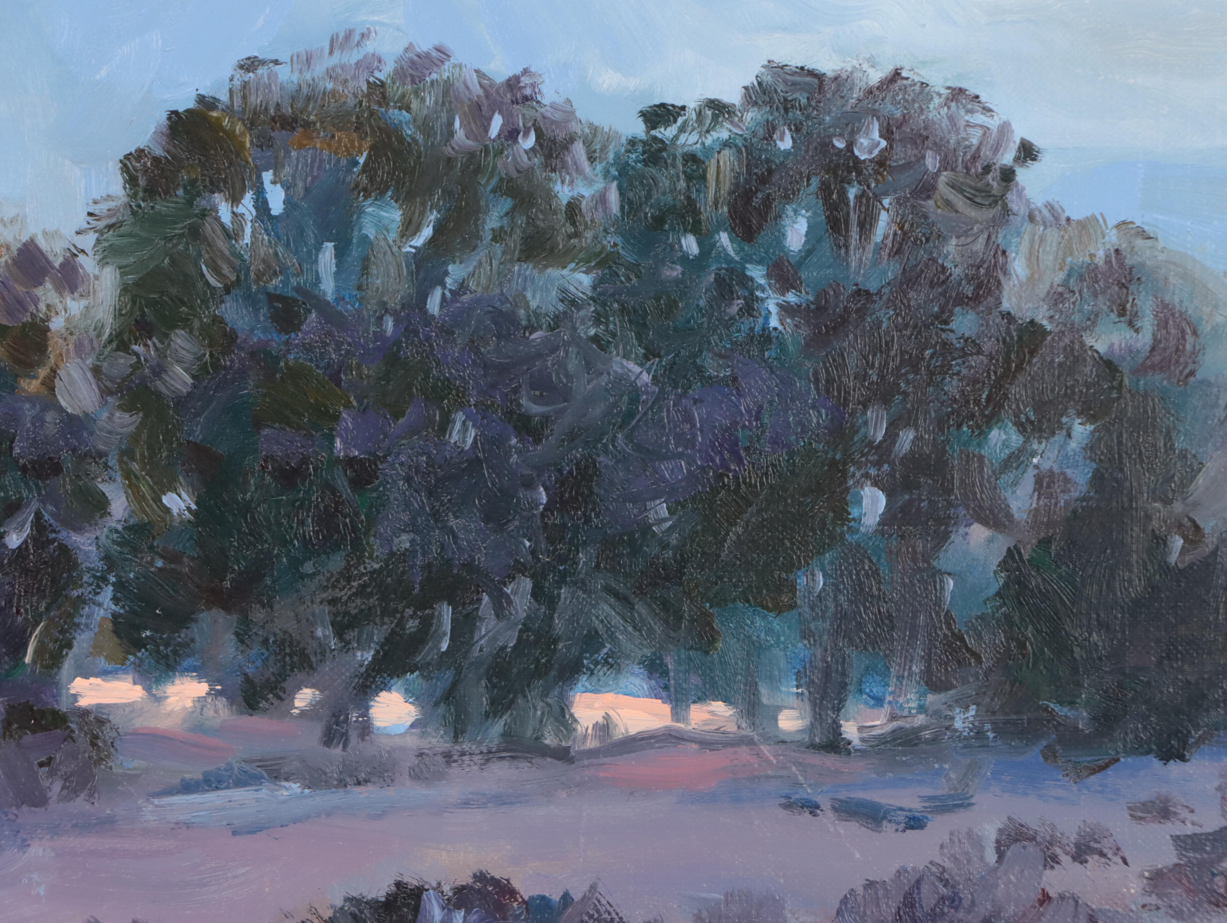 E. John Robinson American Western Landscape Oil Painting