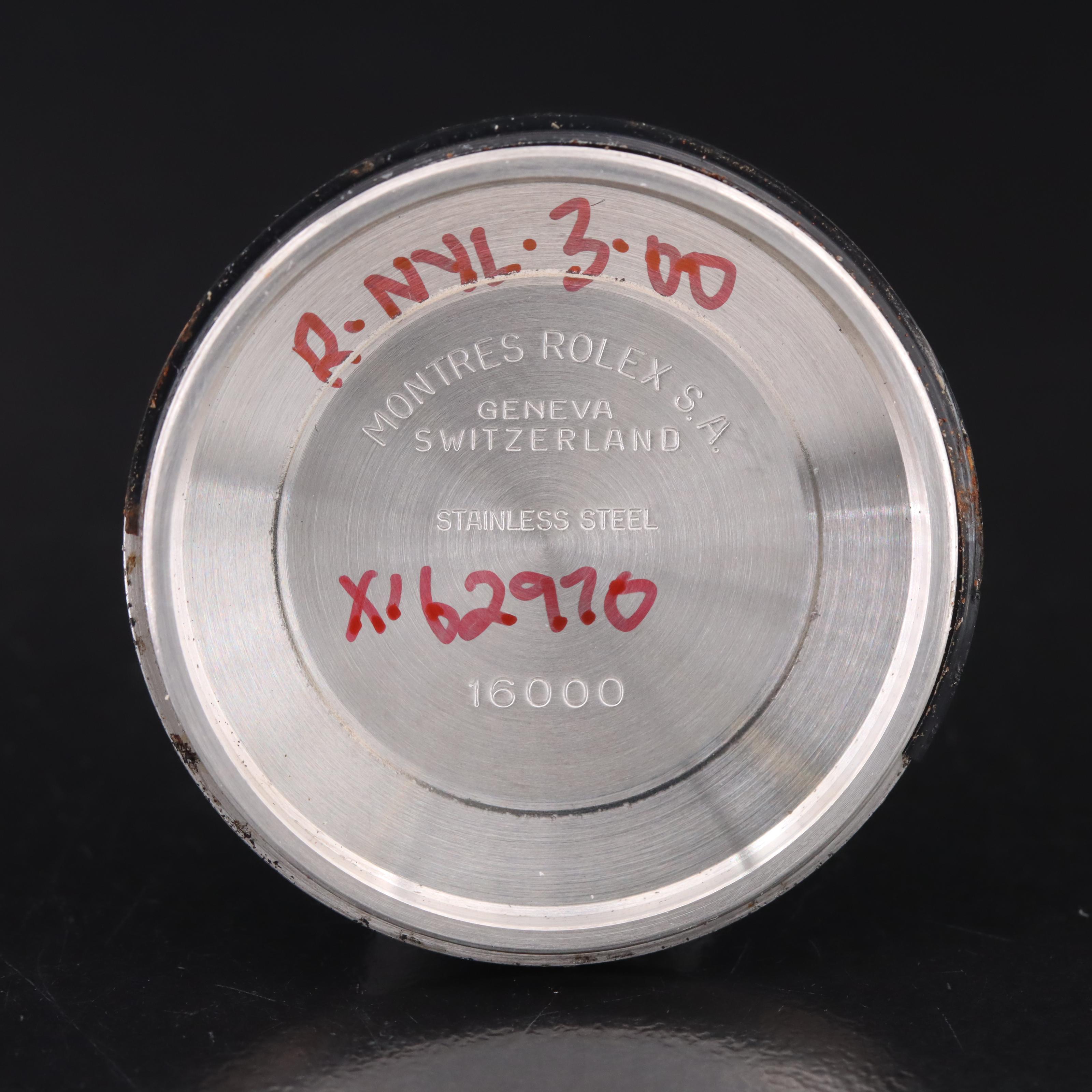 1986 Rolex Oyster Perpetual Factory Diamond Dial Datejust Watch