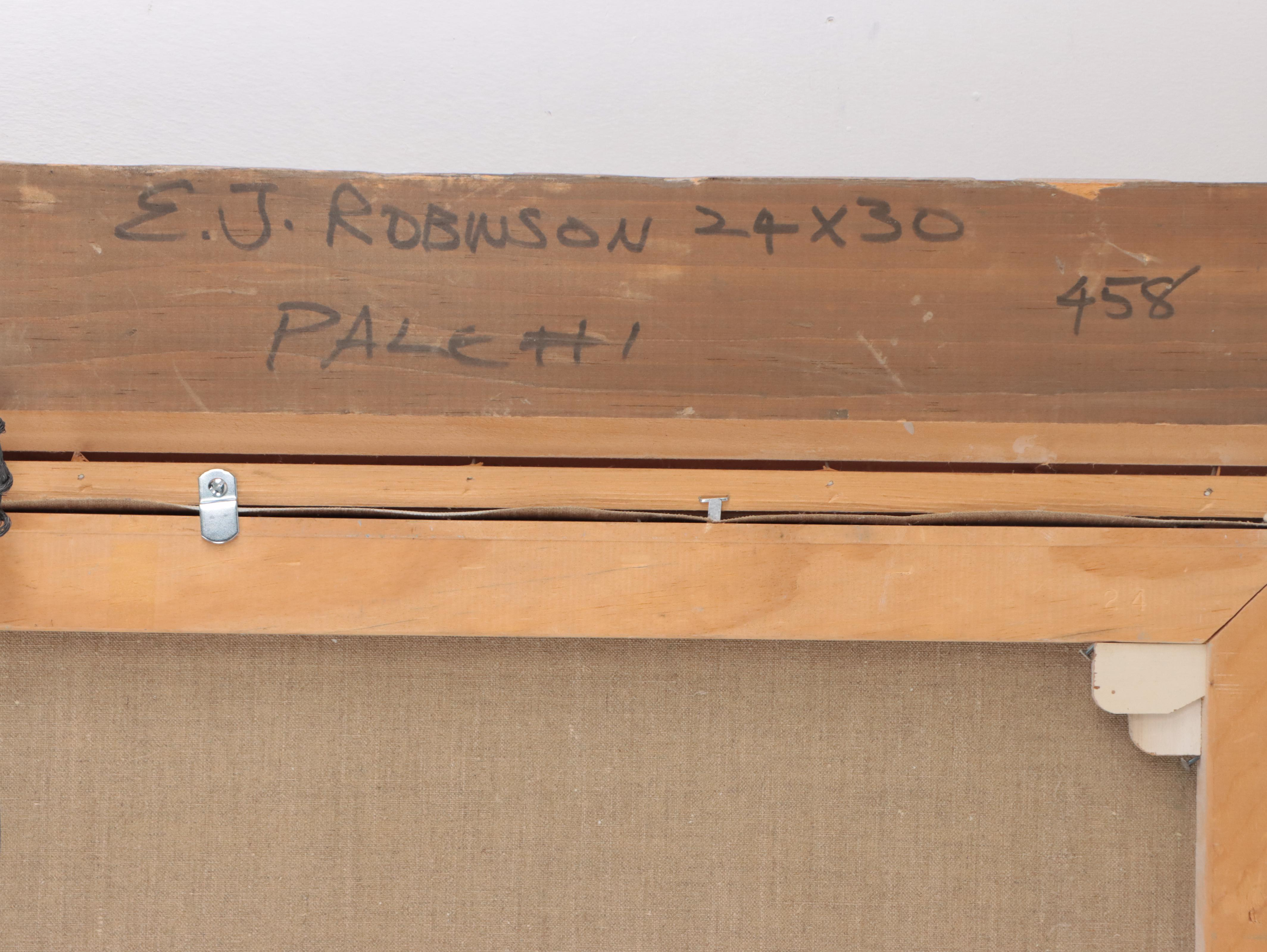 E. John Robinson American Western Landscape Oil Painting