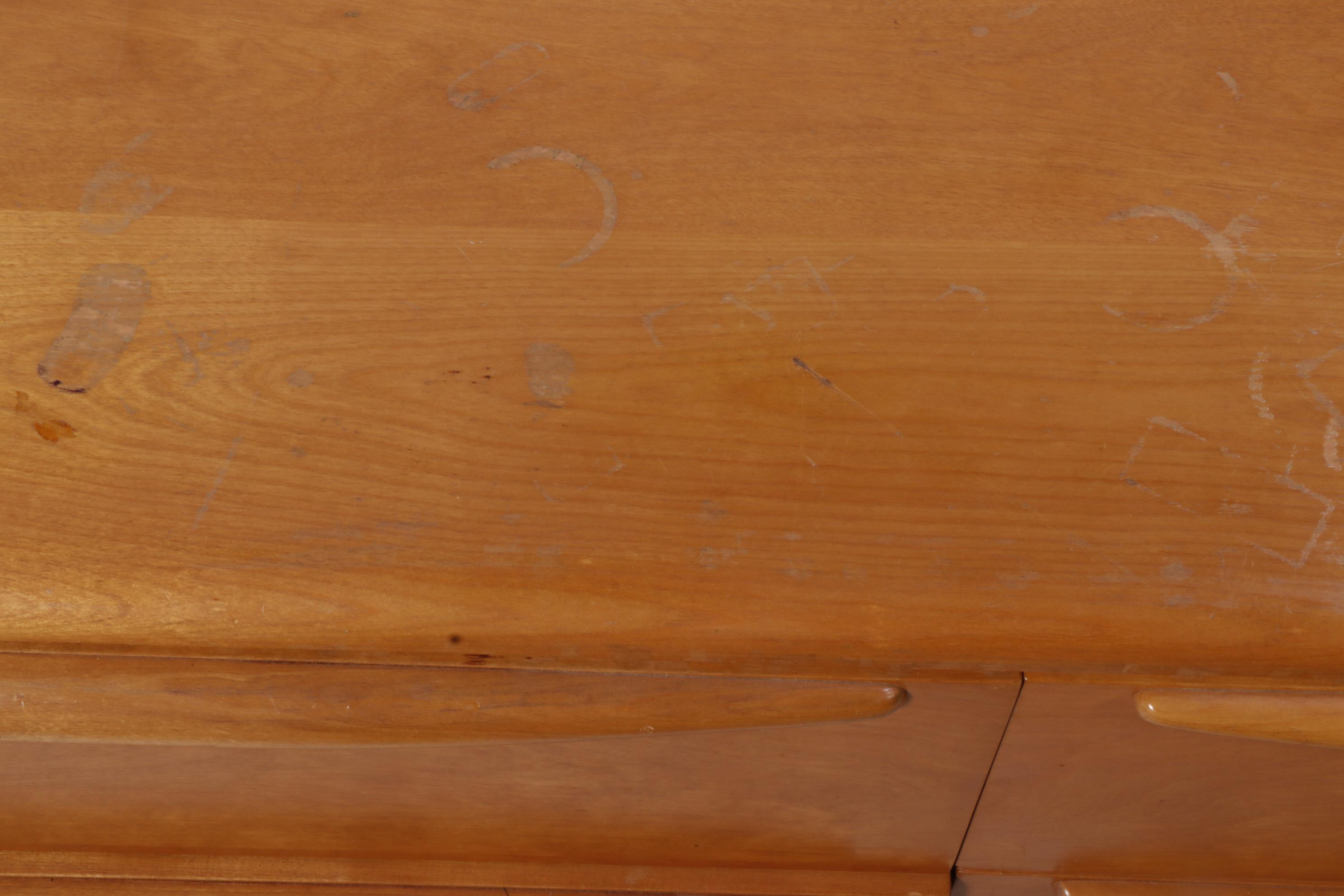 Heywood-Wakefield Mid Century Modern Eight-Drawer Dresser