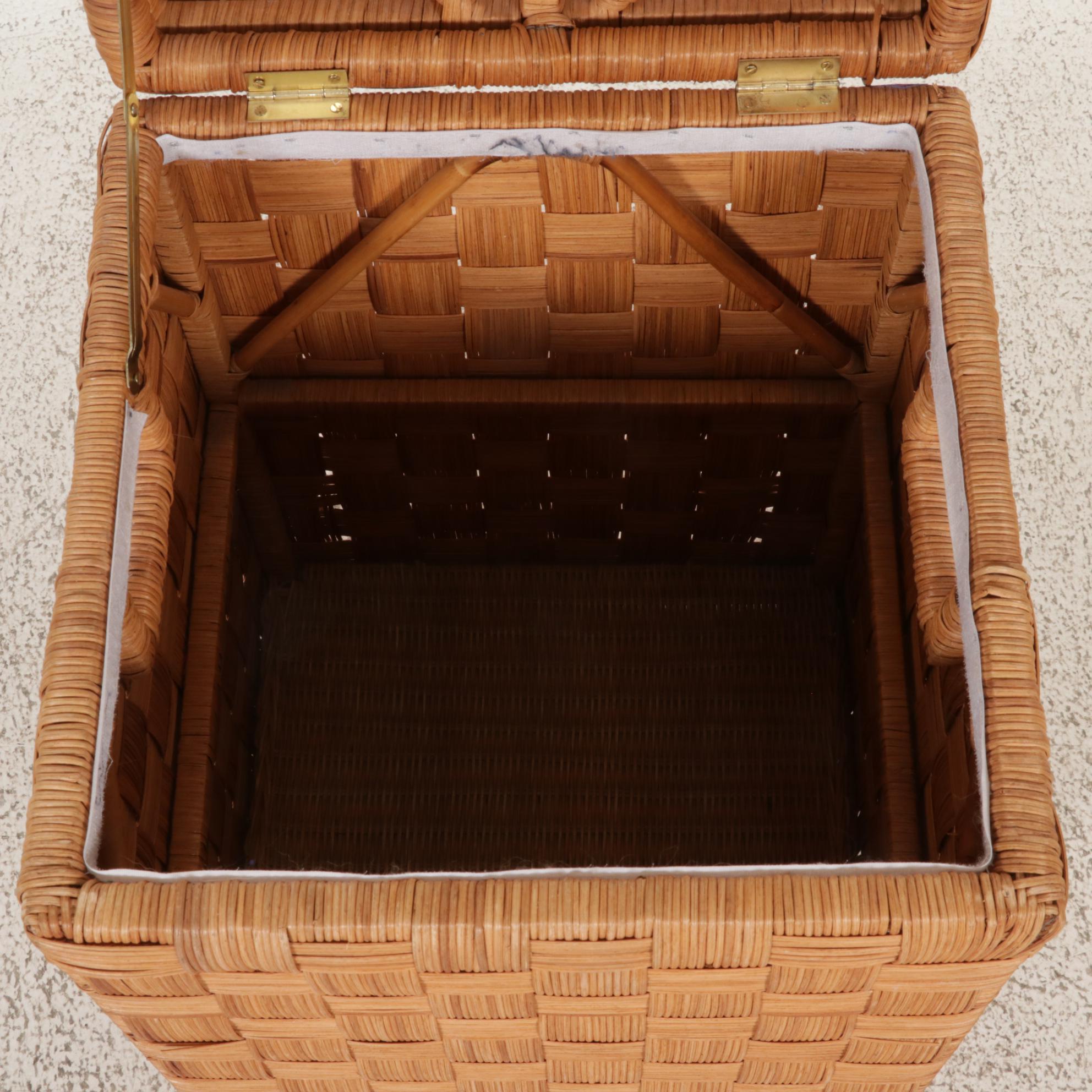 Threshold Mohawk, Other Indoor/Outdoor Rugs, Woven Wicker Laundry Basket