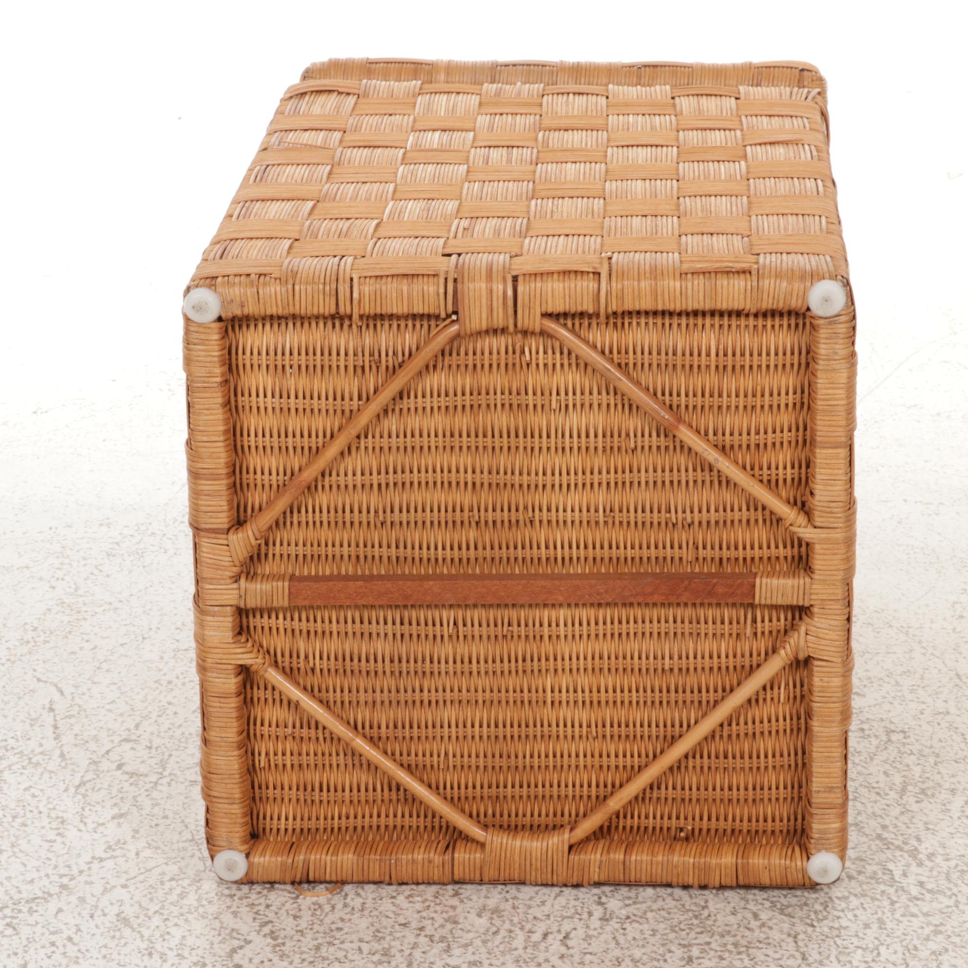 Threshold Mohawk, Other Indoor/Outdoor Rugs, Woven Wicker Laundry Basket