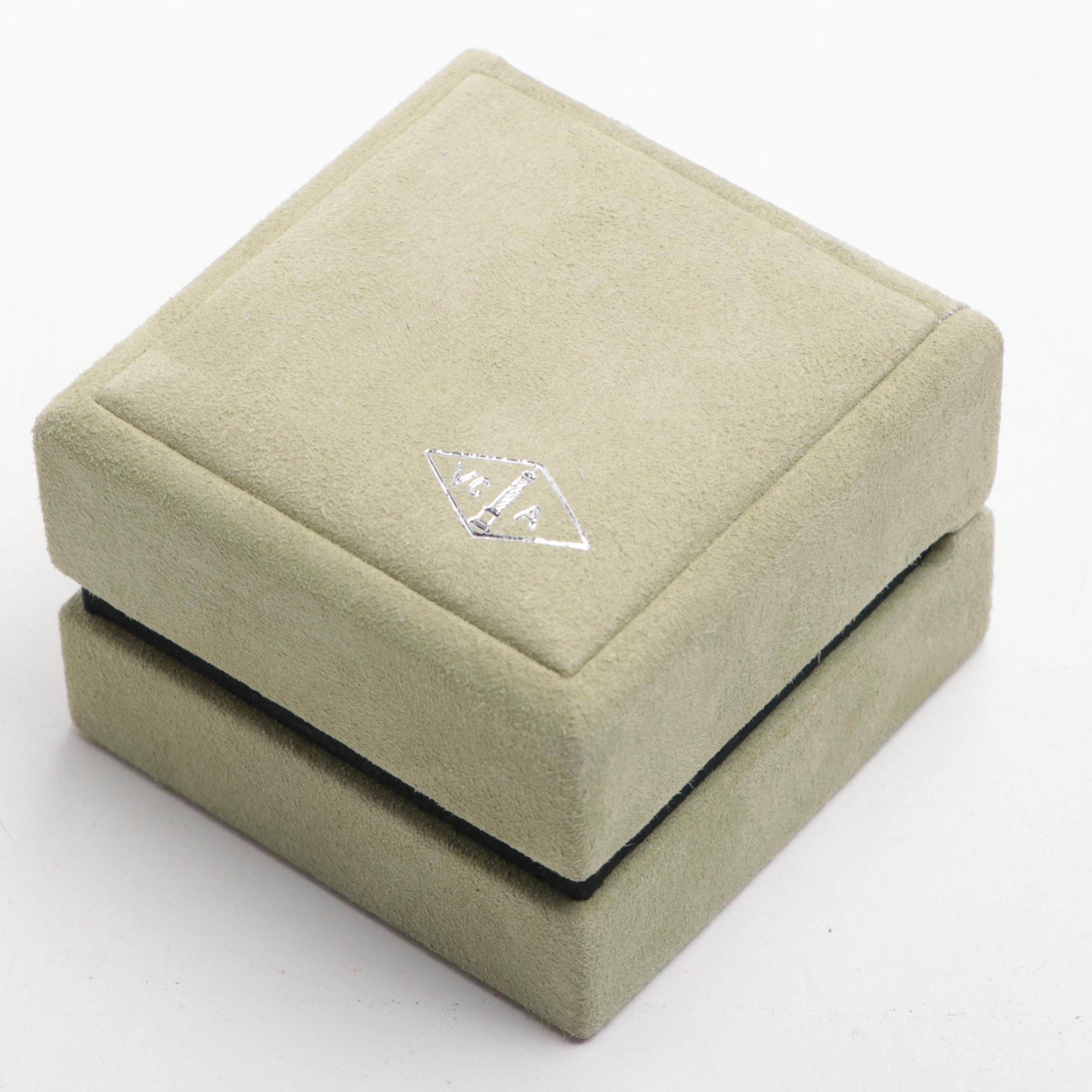 Van Cleef & Arpels Branded Jewelry Presentation Boxes and Packaging