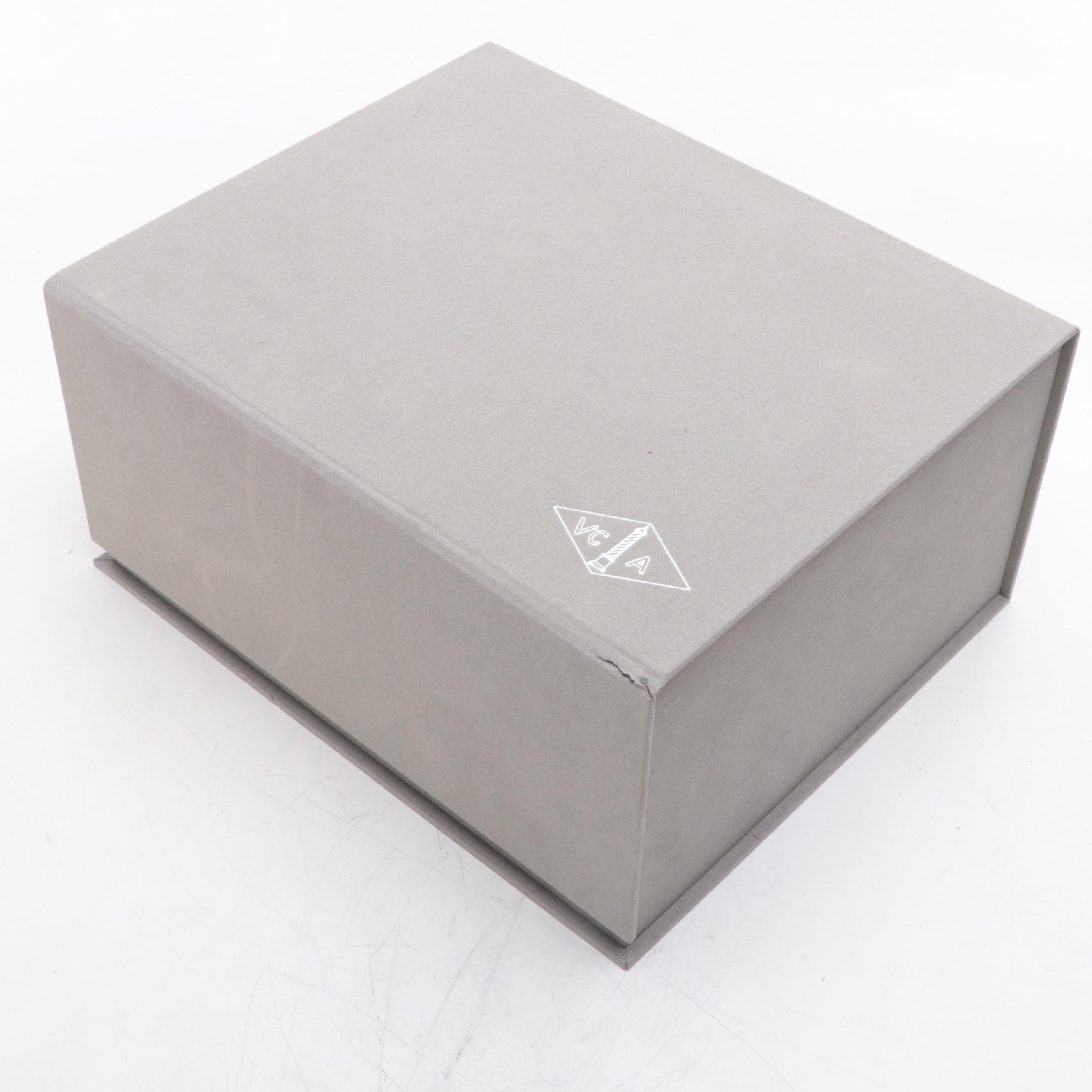 Van Cleef & Arpels Branded Jewelry Presentation Boxes and Packaging