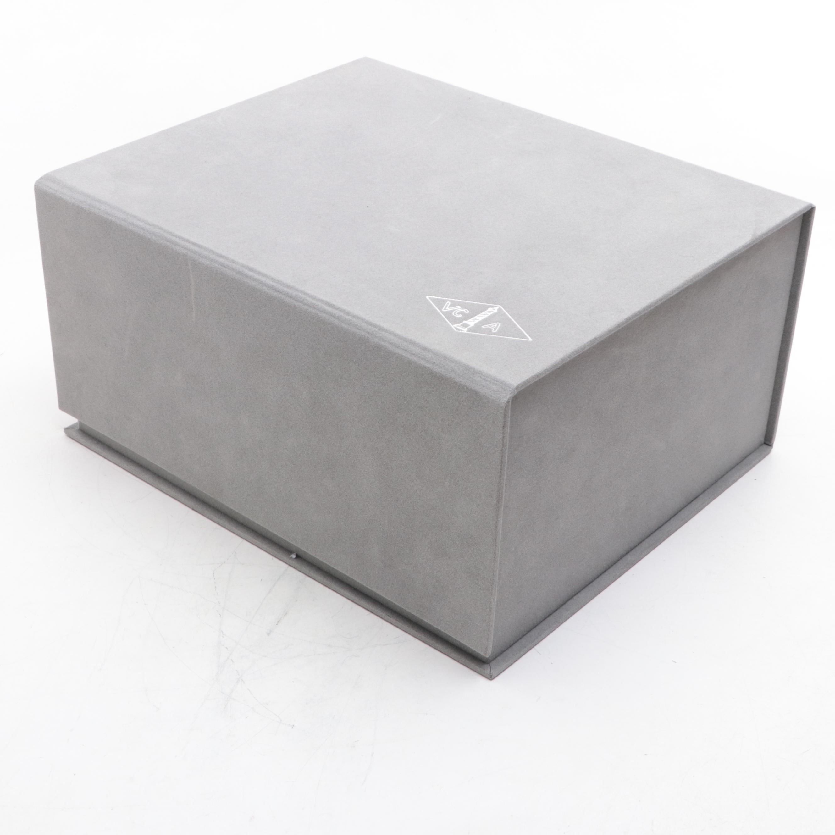 Van Cleef & Arpels Branded Jewelry Presentation Boxes and Packaging