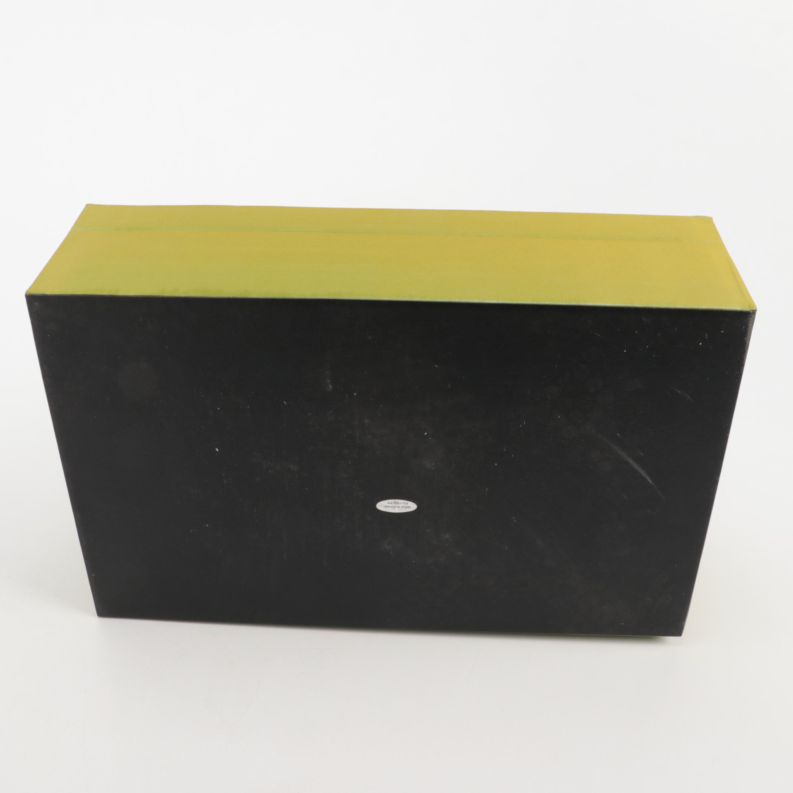 Rowallan Embroidered Fabric Travel Jewelry Boxes