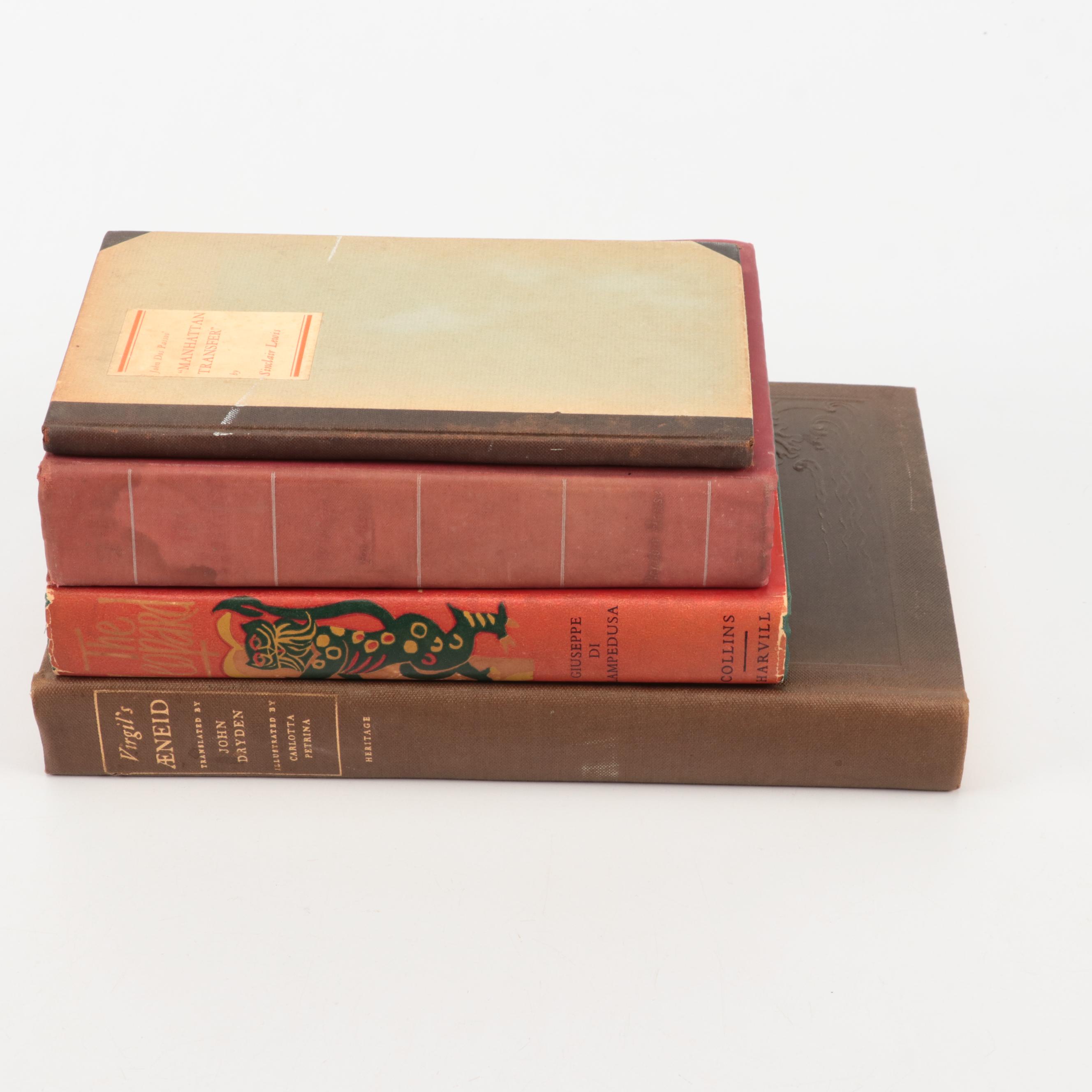 Illustrated "Virgil: The Aeneid" and More Books, Early to Mid-20th Century