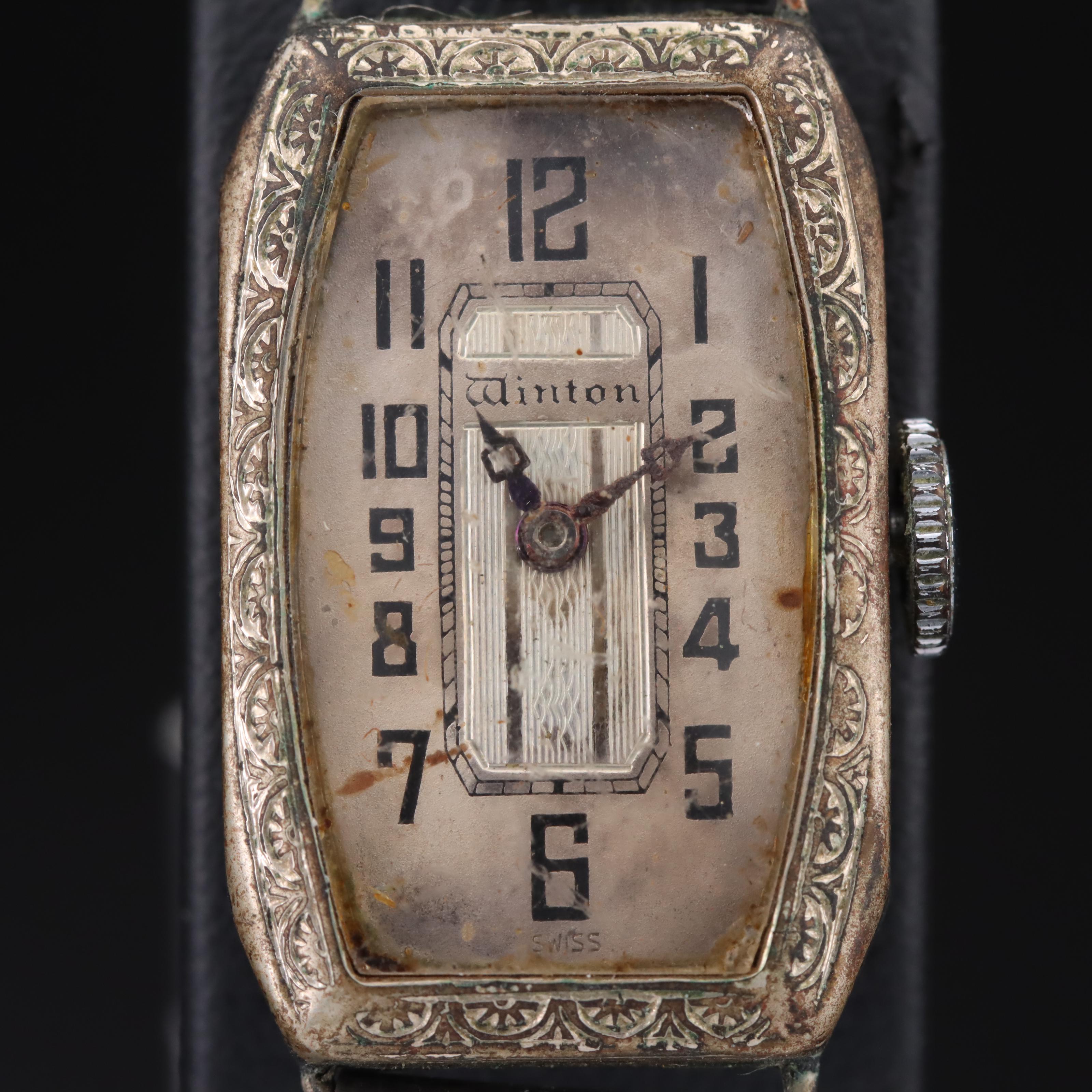 Vintage Winton Watch and Caravelle Pocket Watch