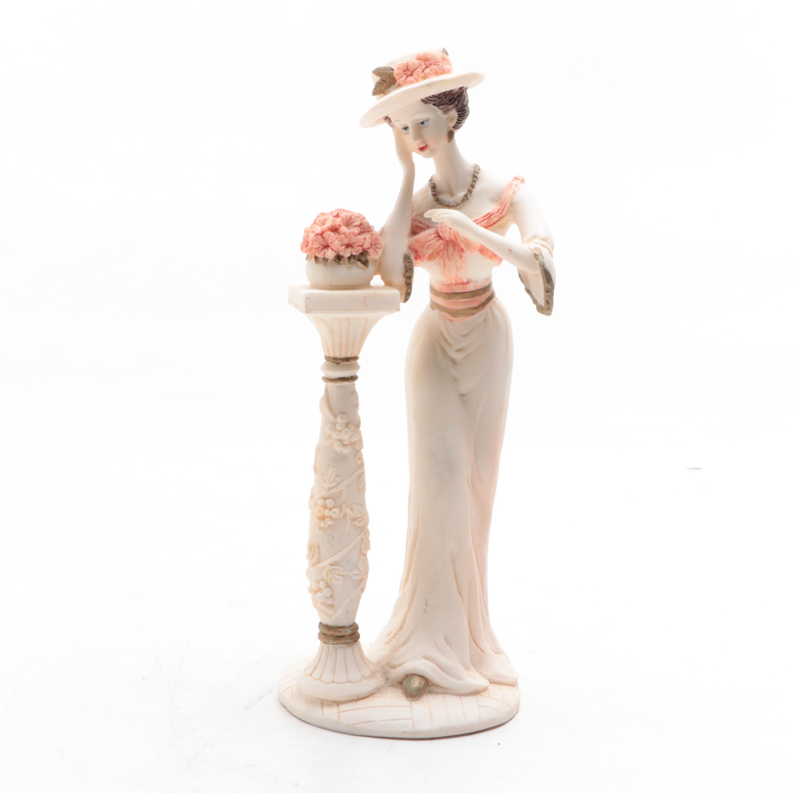 Marlo Collection Victorian Lady Resin Figurines