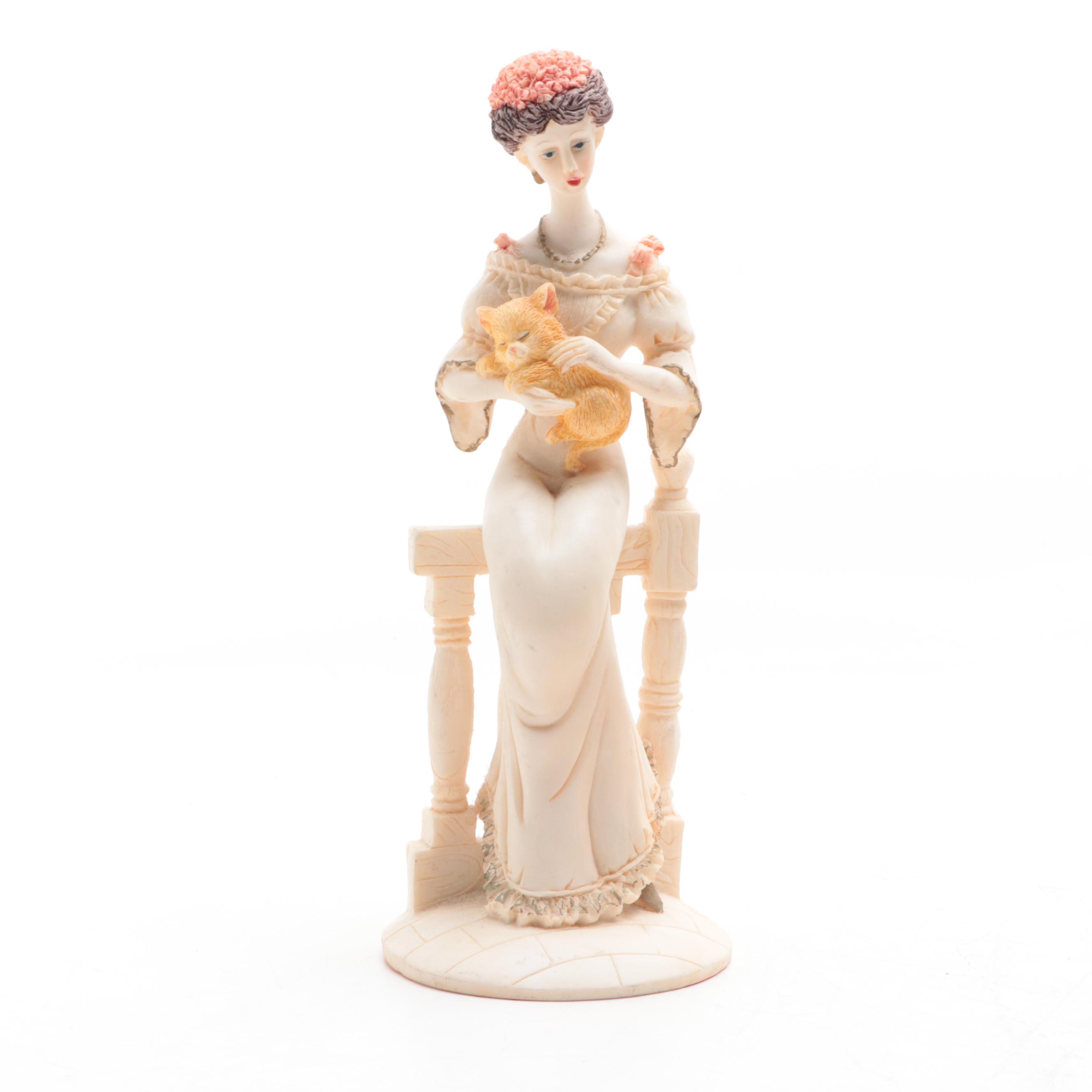 Marlo Collection Victorian Lady Resin Figurines