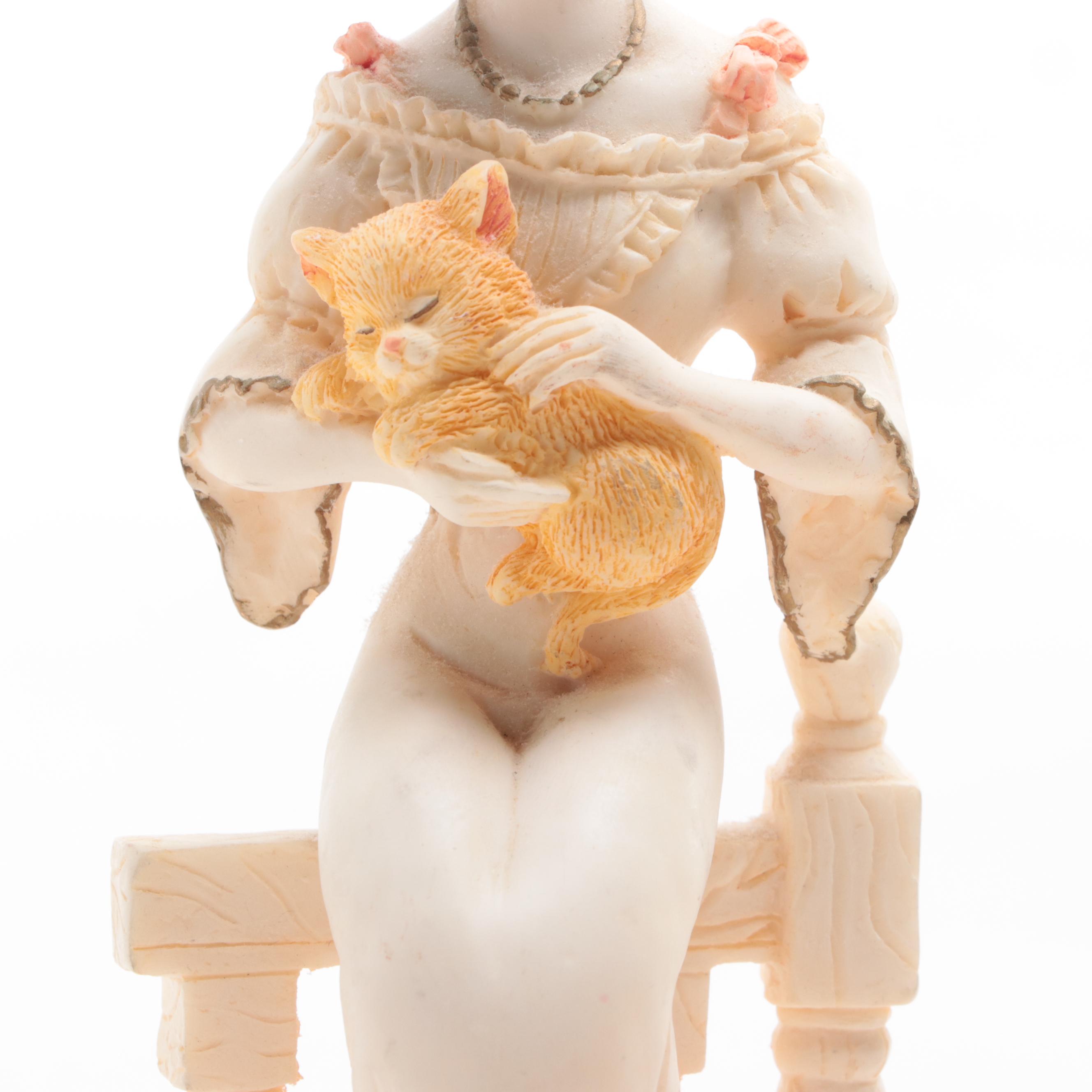 Marlo Collection Victorian Lady Resin Figurines