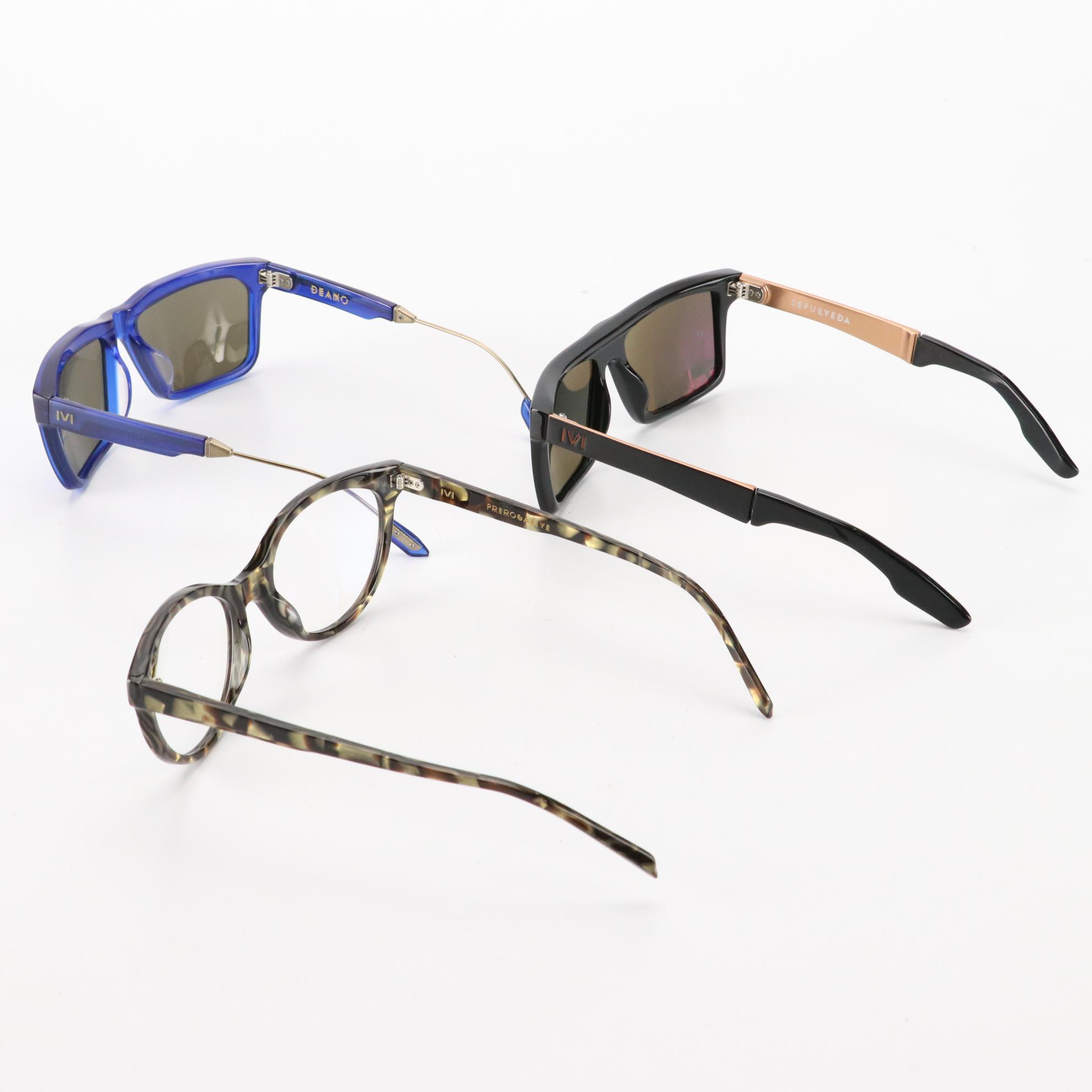 IVI Prerogative, Deano and Sepulveda Eyeglasses and Sunglasses