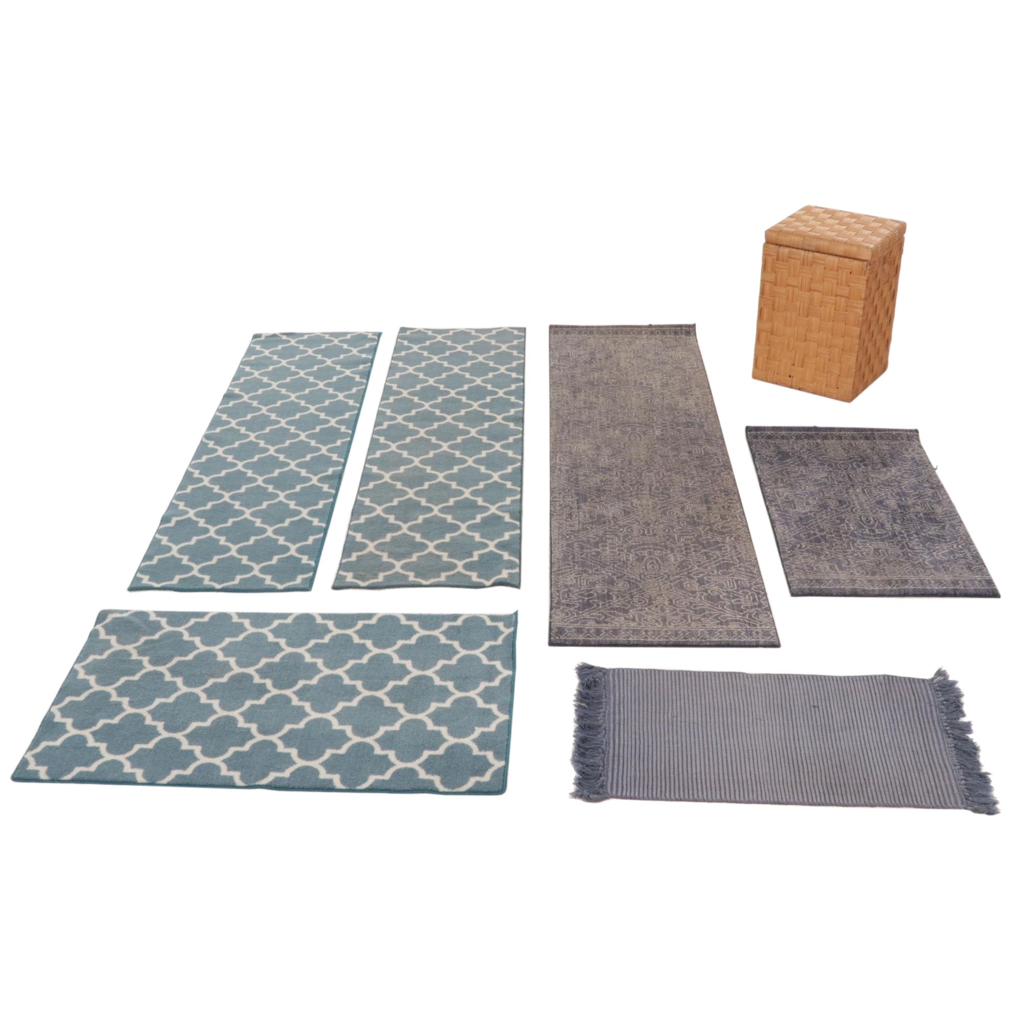 Threshold Mohawk, Other Indoor/Outdoor Rugs, Woven Wicker Laundry Basket