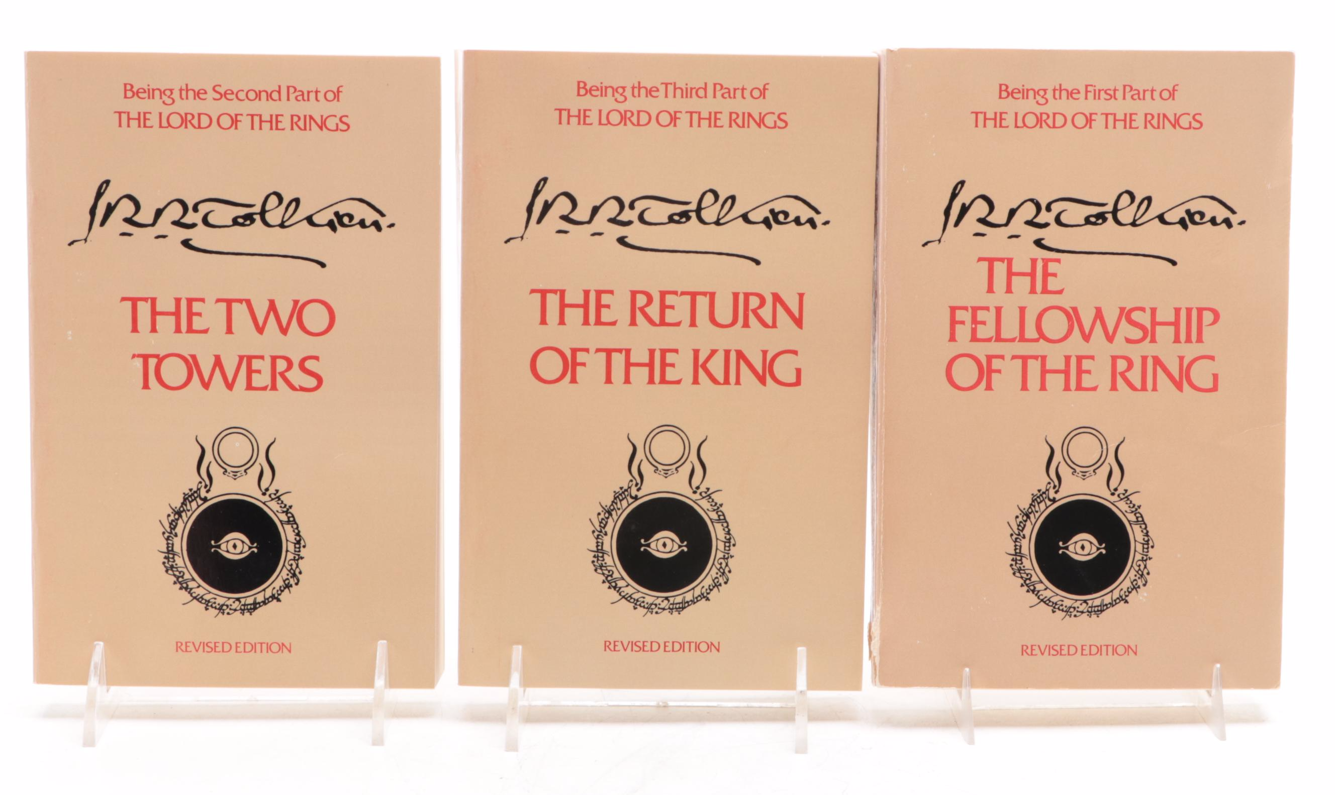 Second Edition "The Lord of the Rings" Box Set by J. R. R. Tolkien, circa 1978