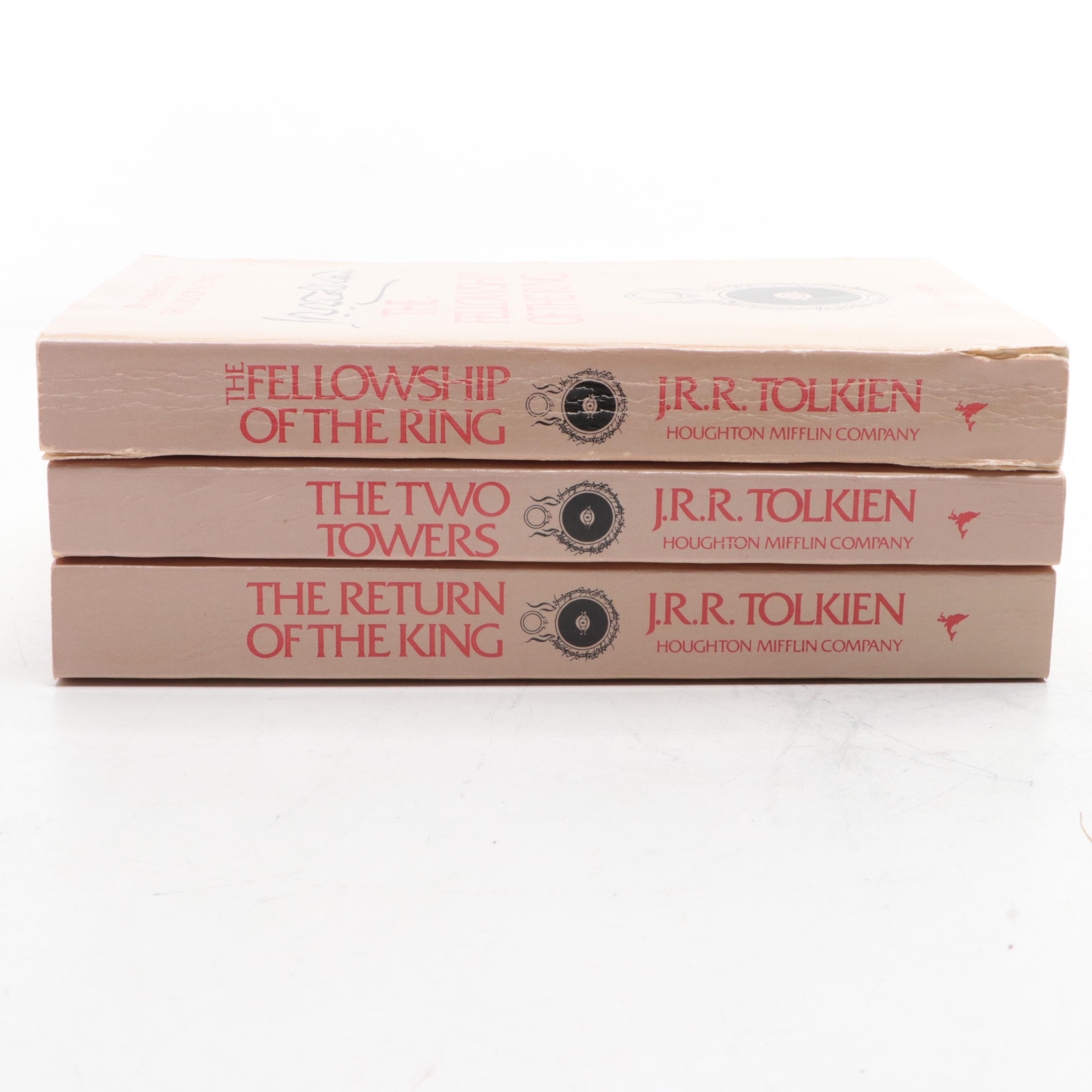 Second Edition "The Lord of the Rings" Box Set by J. R. R. Tolkien, circa 1978