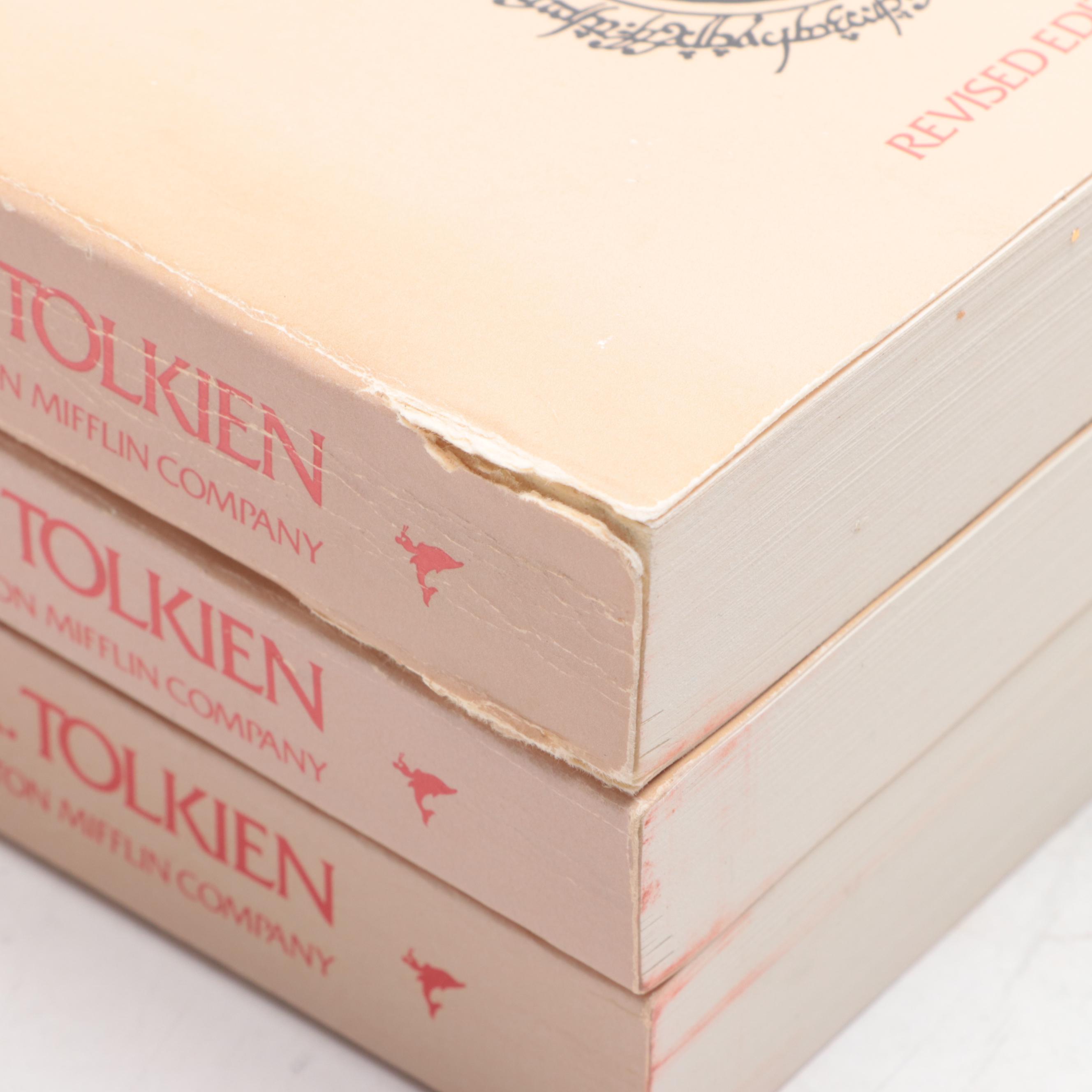 Second Edition "The Lord of the Rings" Box Set by J. R. R. Tolkien, circa 1978