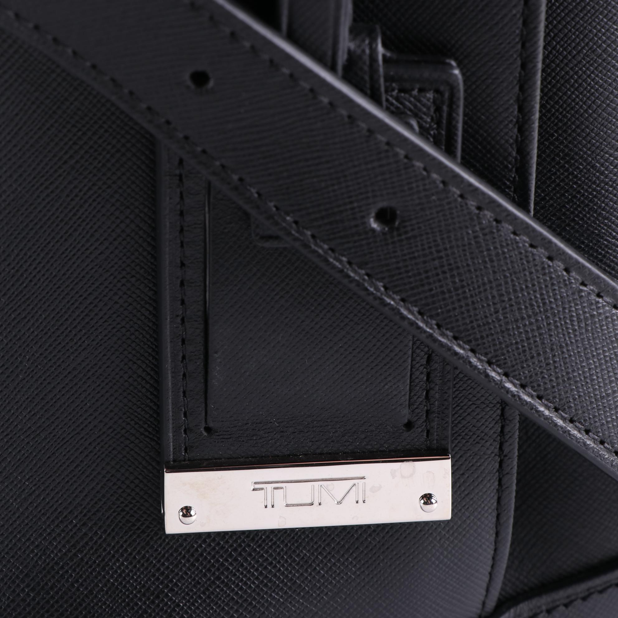 Tumi Astor Ansonia Zip Top Briefcase and Tumi Travel Kit