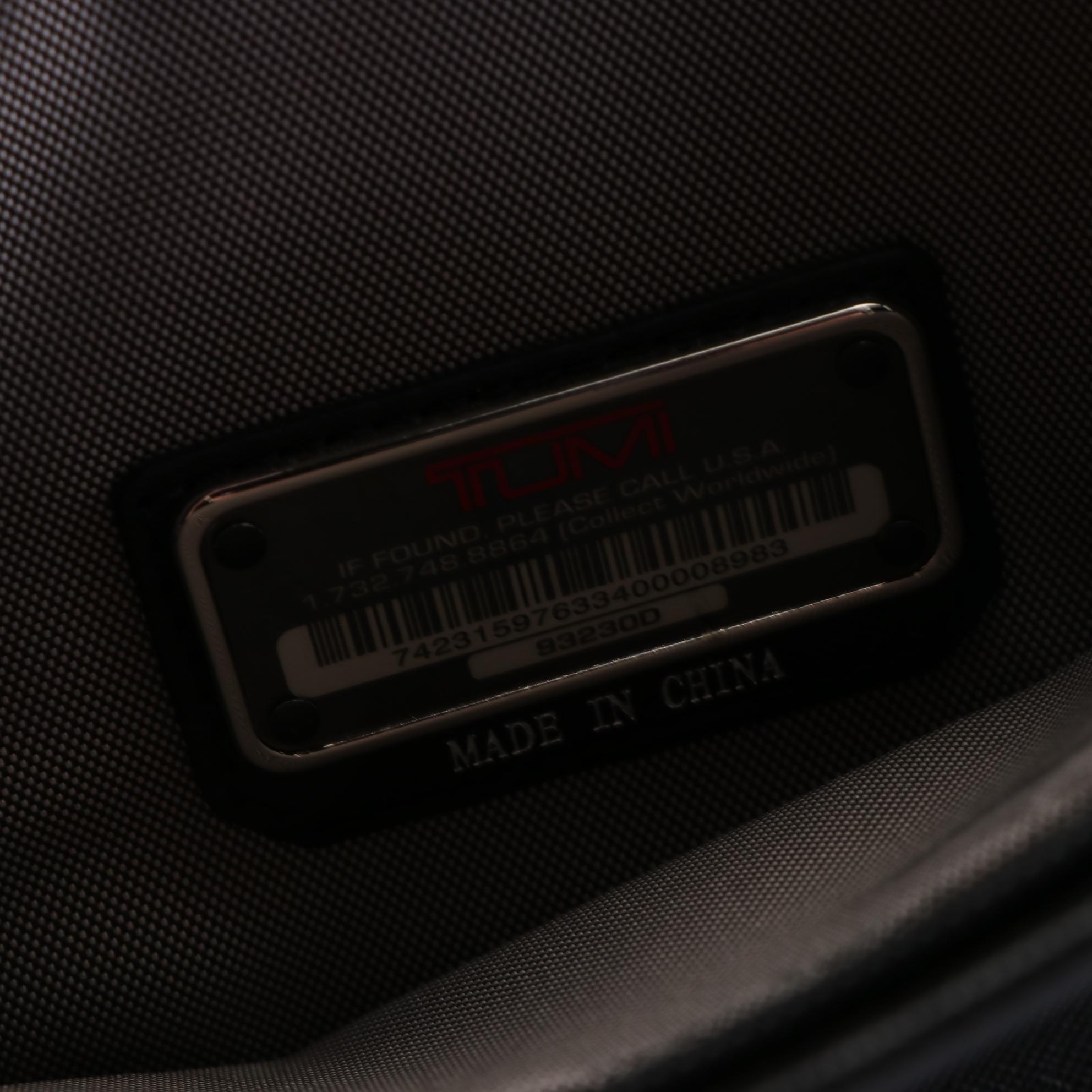 Tumi Astor Ansonia Zip Top Briefcase and Tumi Travel Kit