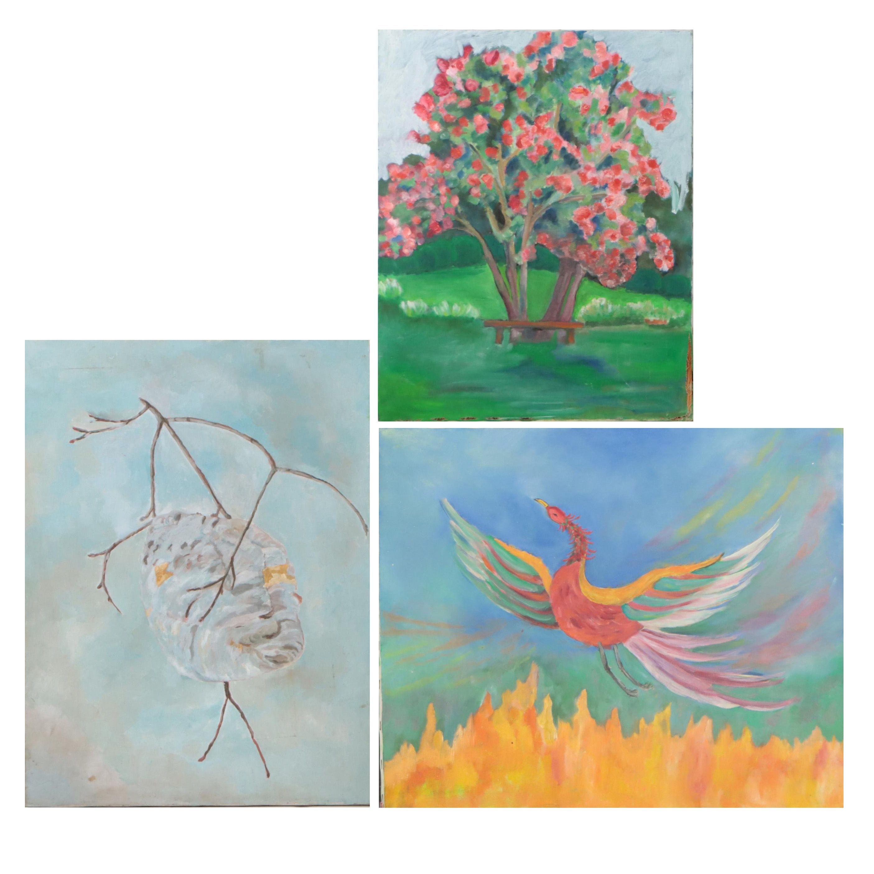 Oil Paintings of Landscape and Nature Scenes