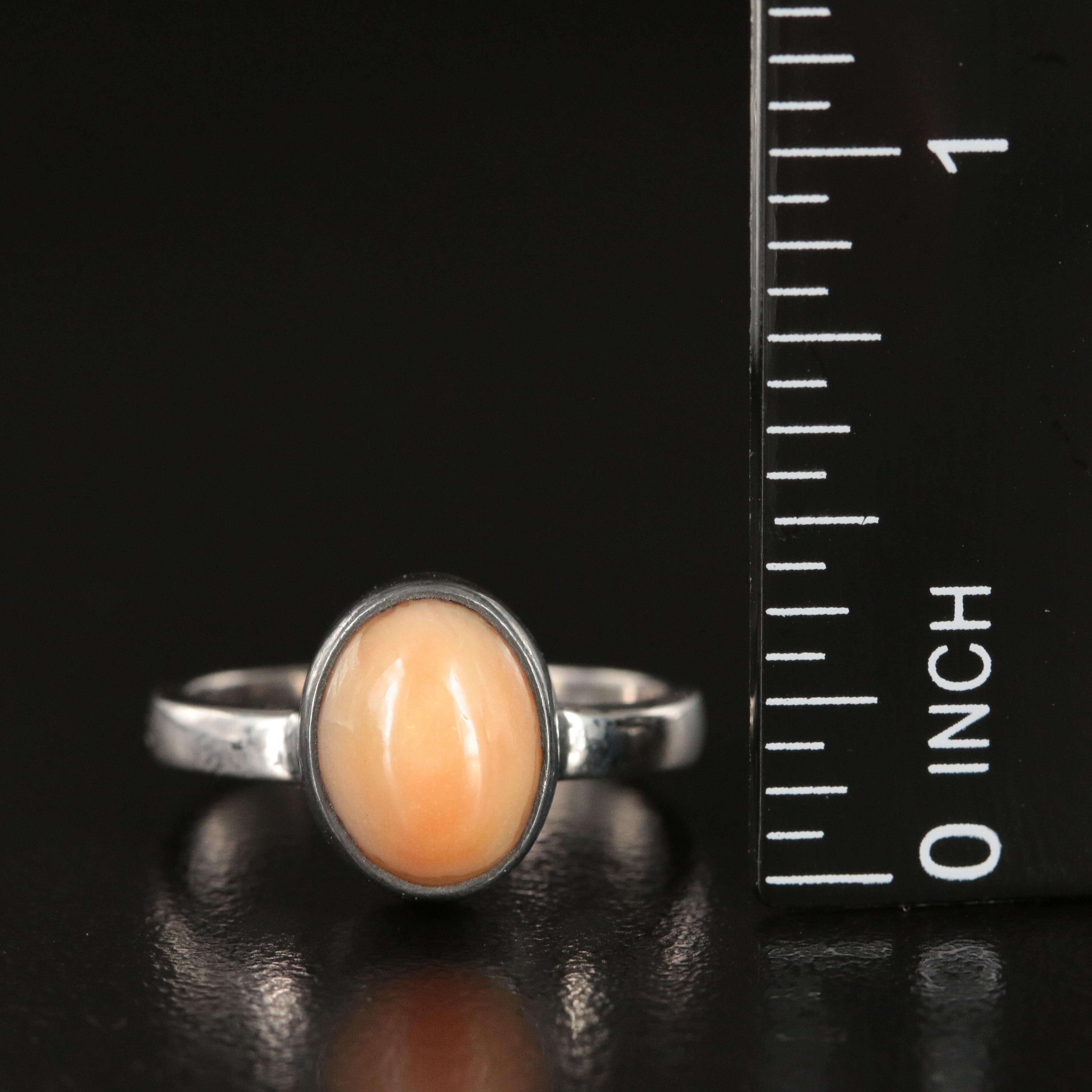 Sterling Opal Ring