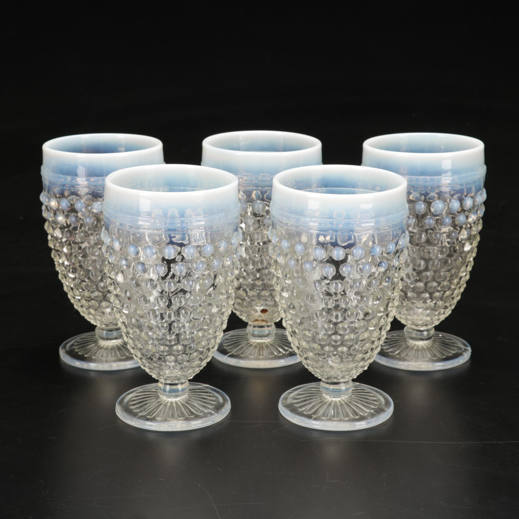 Pyrex "Gooseberry" Pink Cinderella Mixing Bowls with Other Tableware