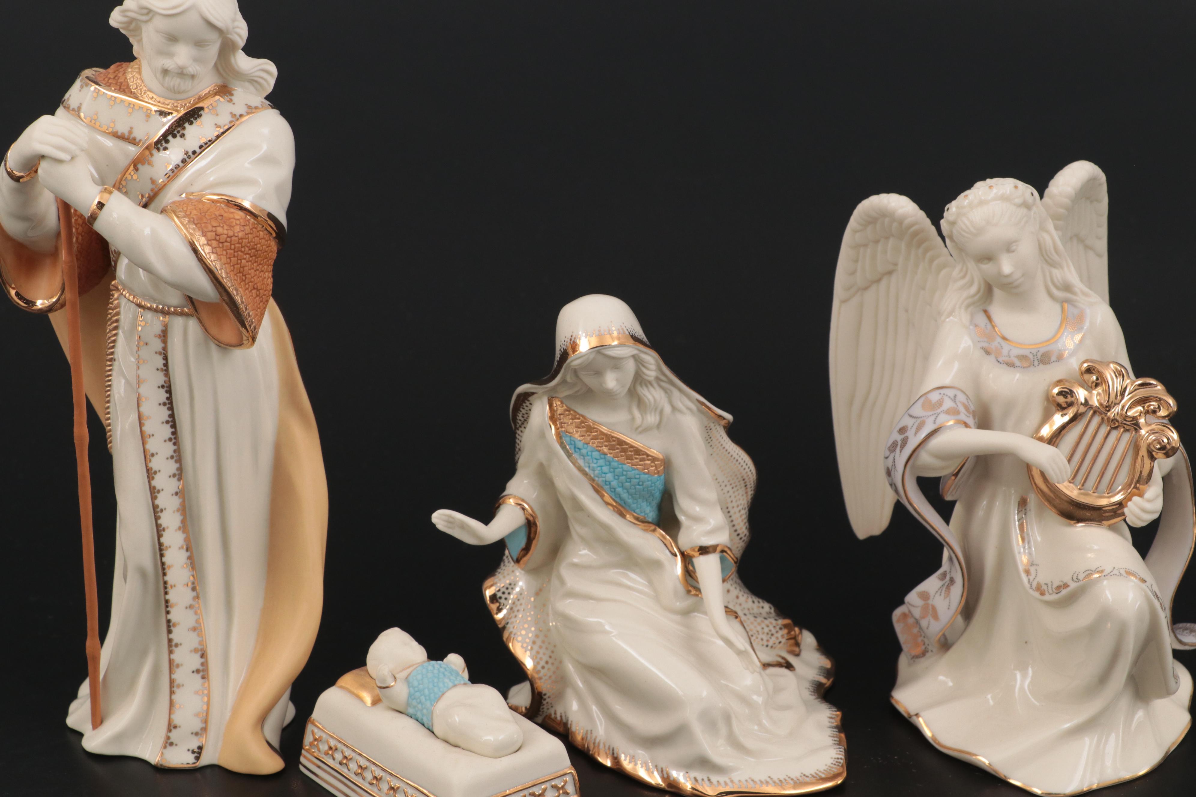 "First Blessing" and Other Lenox Nativity Figurines