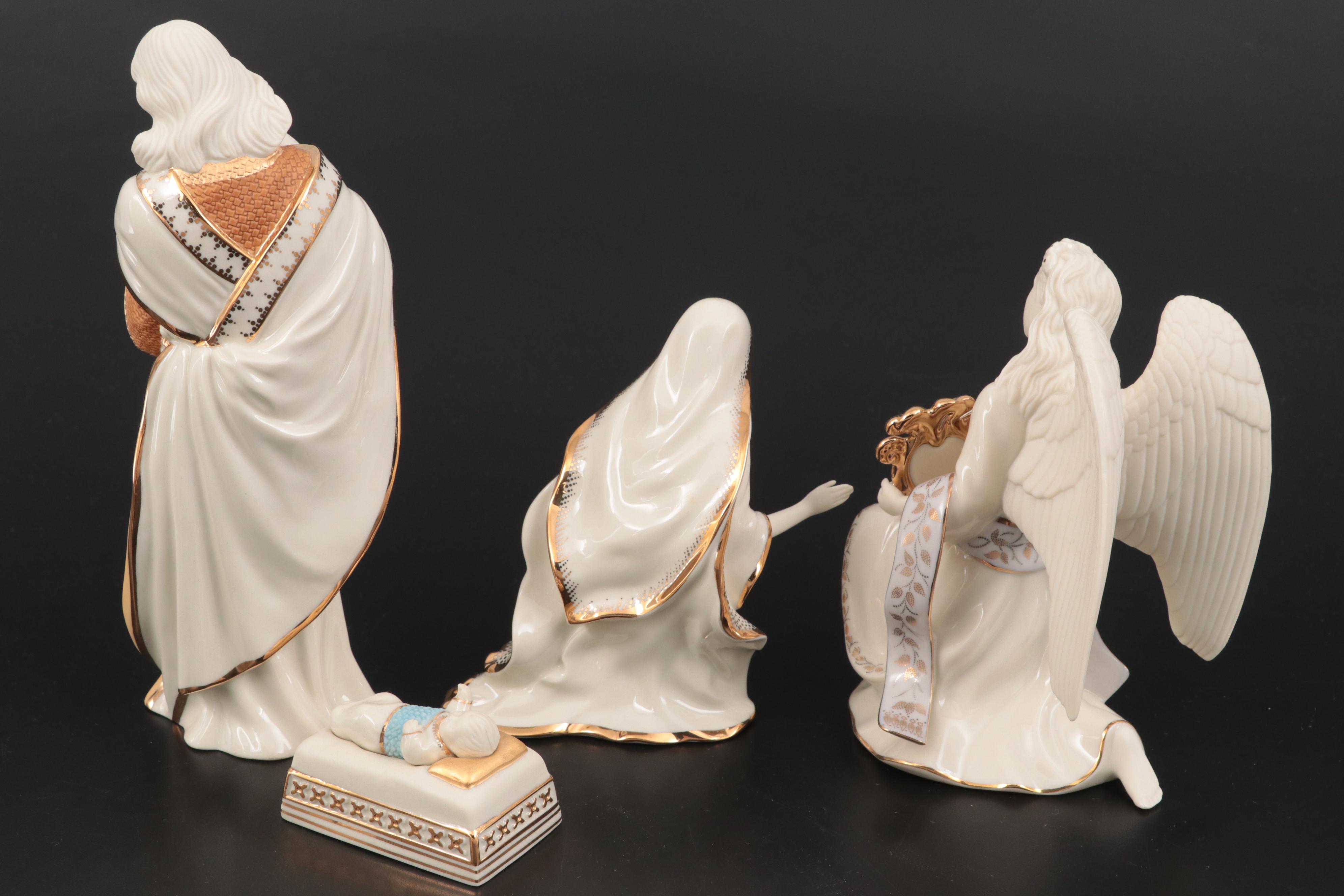 "First Blessing" and Other Lenox Nativity Figurines
