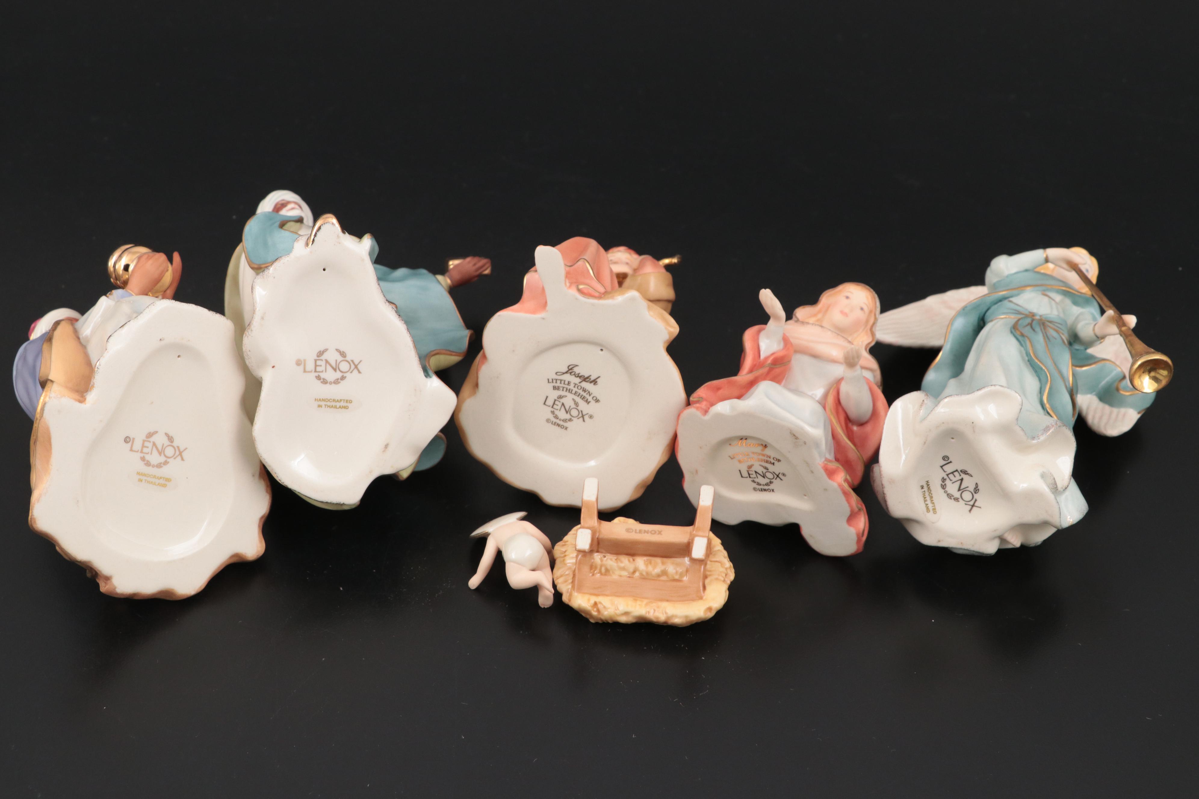 "First Blessing" and Other Lenox Nativity Figurines