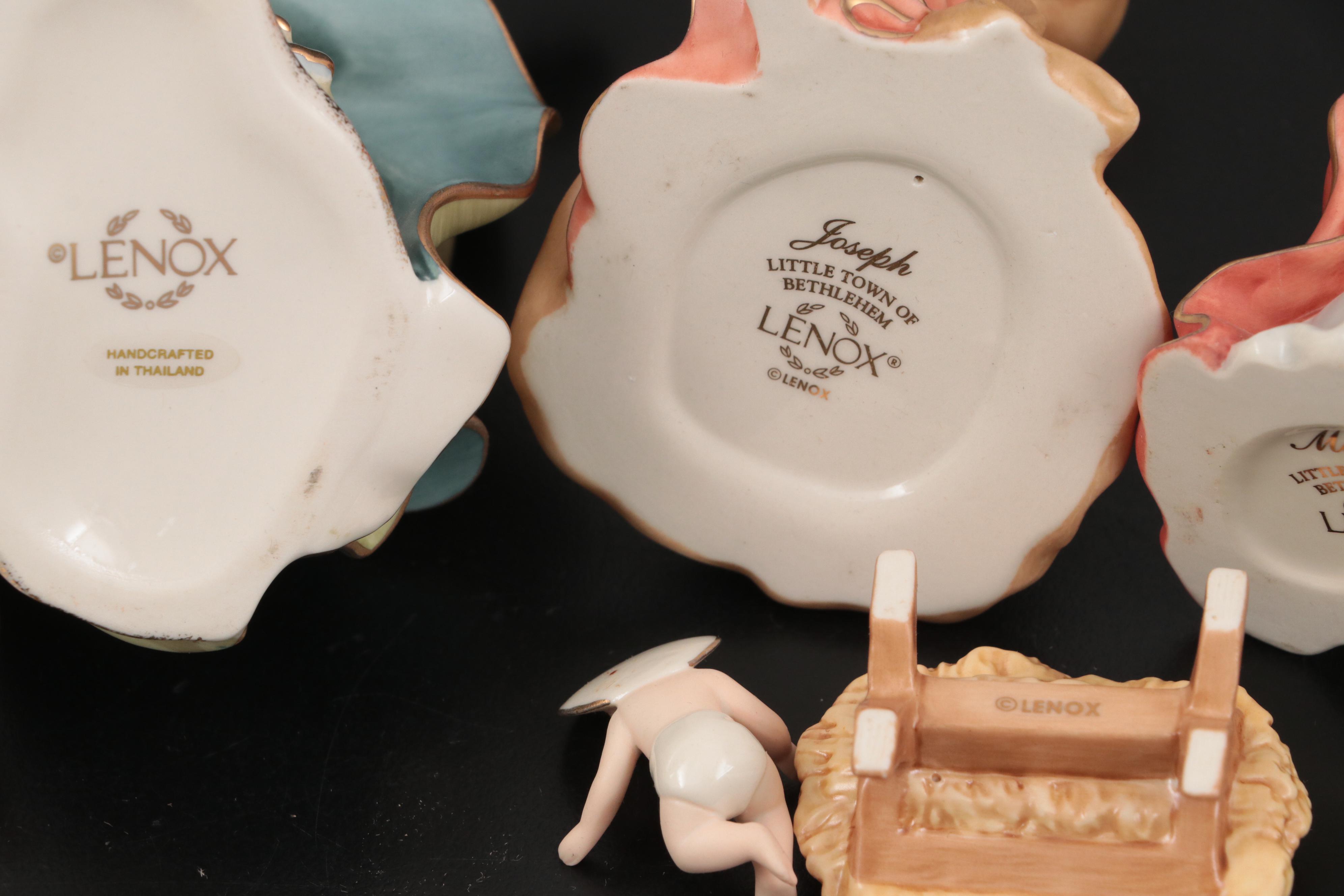 "First Blessing" and Other Lenox Nativity Figurines