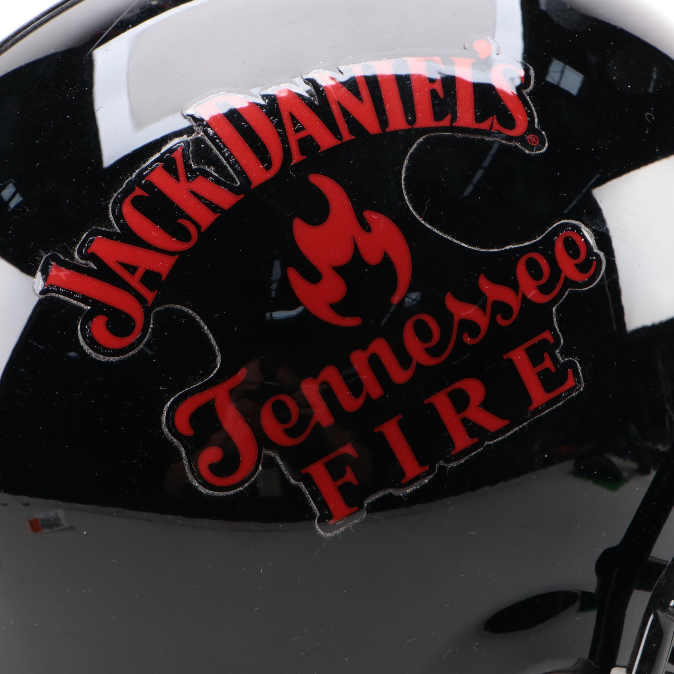 Jack Daniel's Tennessee Honey and Fire Riddell Decorative Replica Helmet