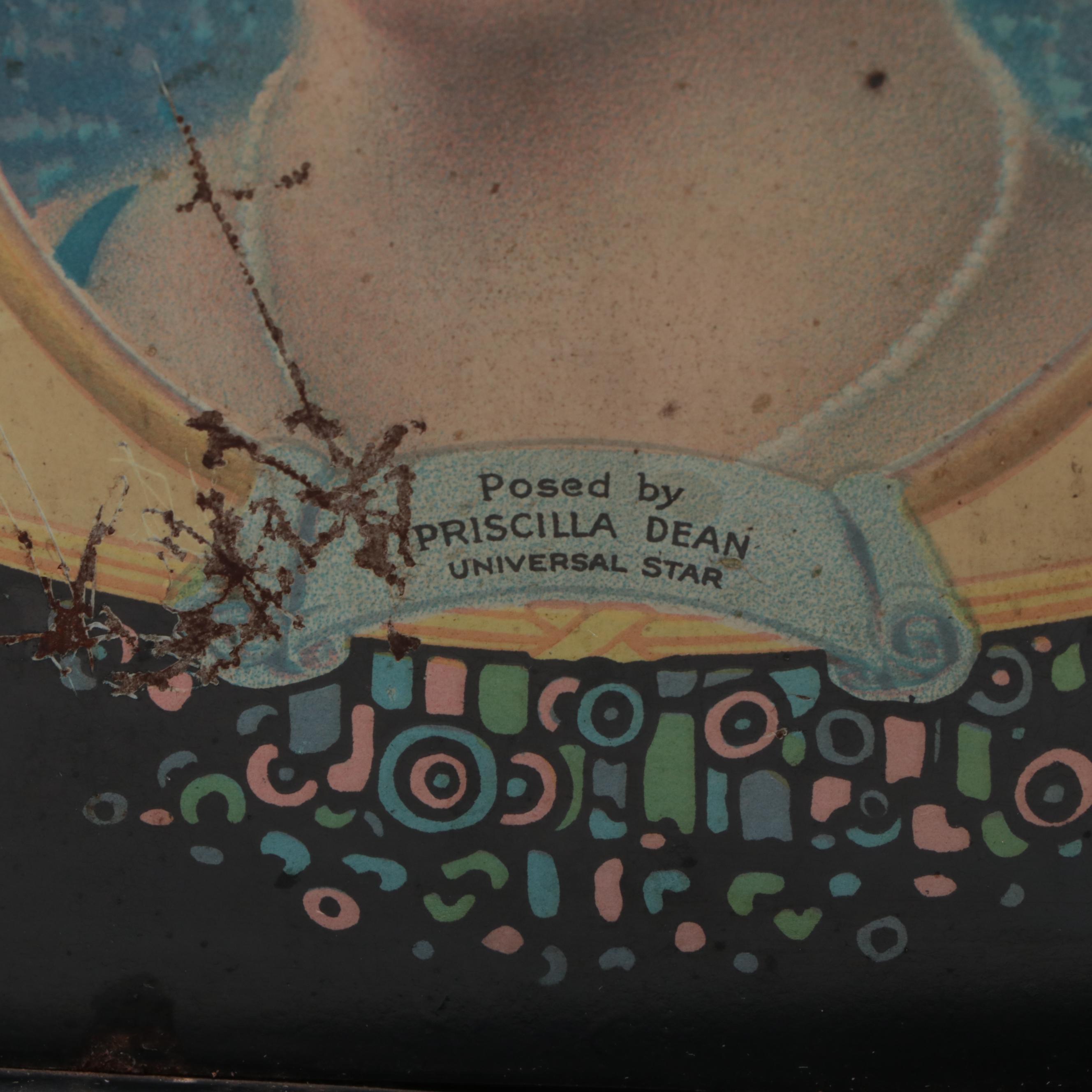 Bonnie-B Hair Net Store Display Advertising Cabinet, Early 20th Century