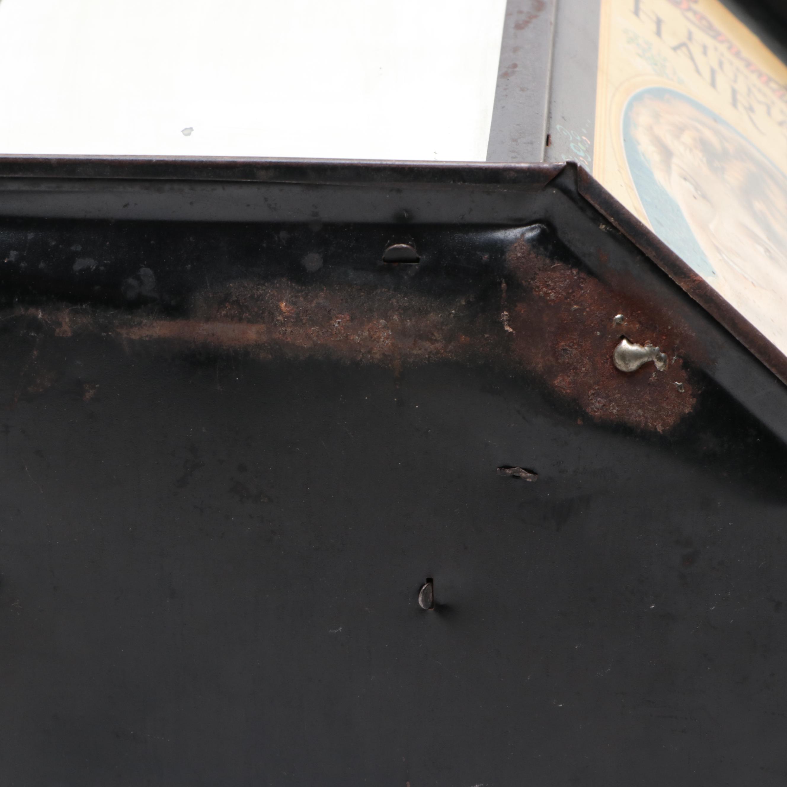 Bonnie-B Hair Net Store Display Advertising Cabinet, Early 20th Century