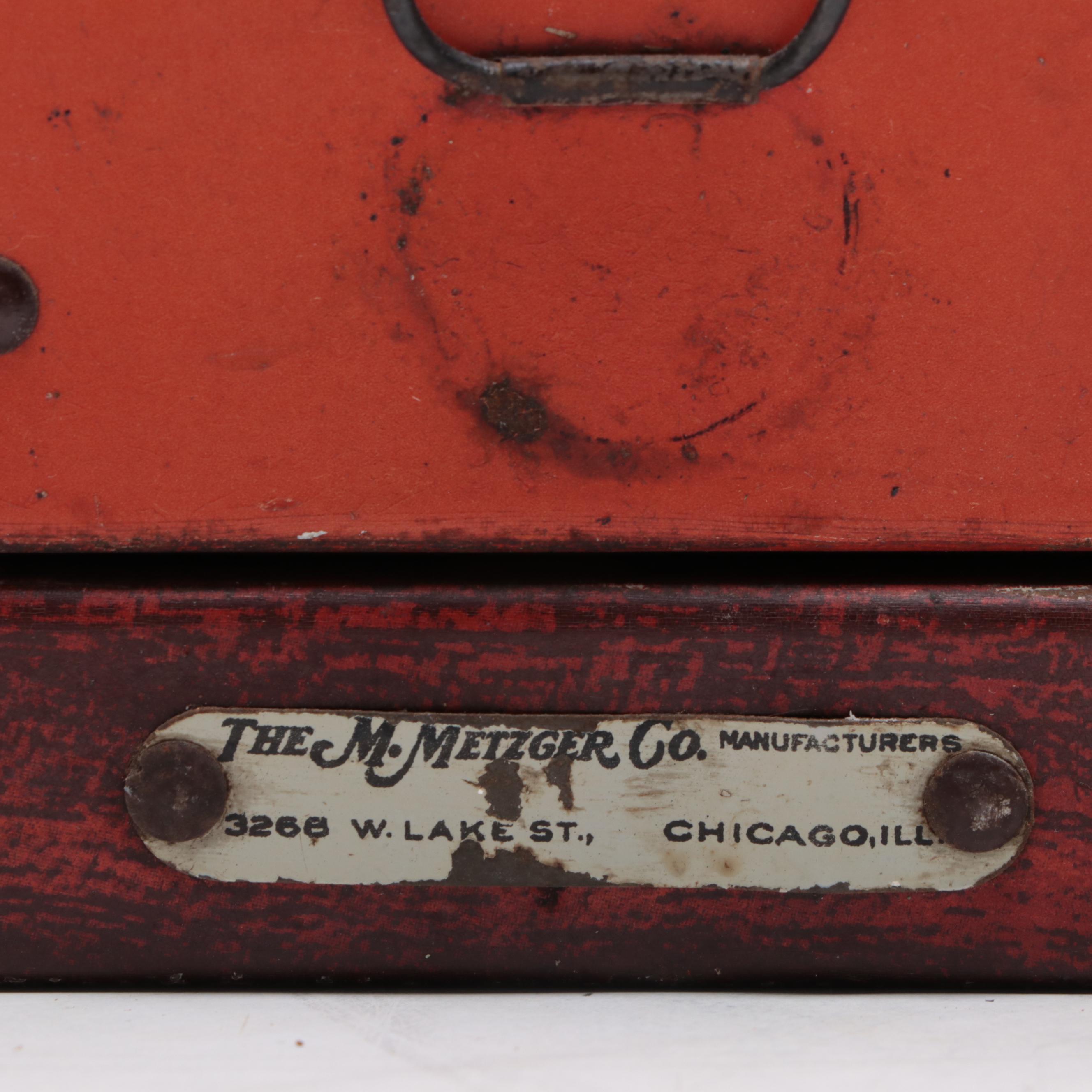 Rit Fabric Dye Advertising Store Display Cabinet, Early 20th Century