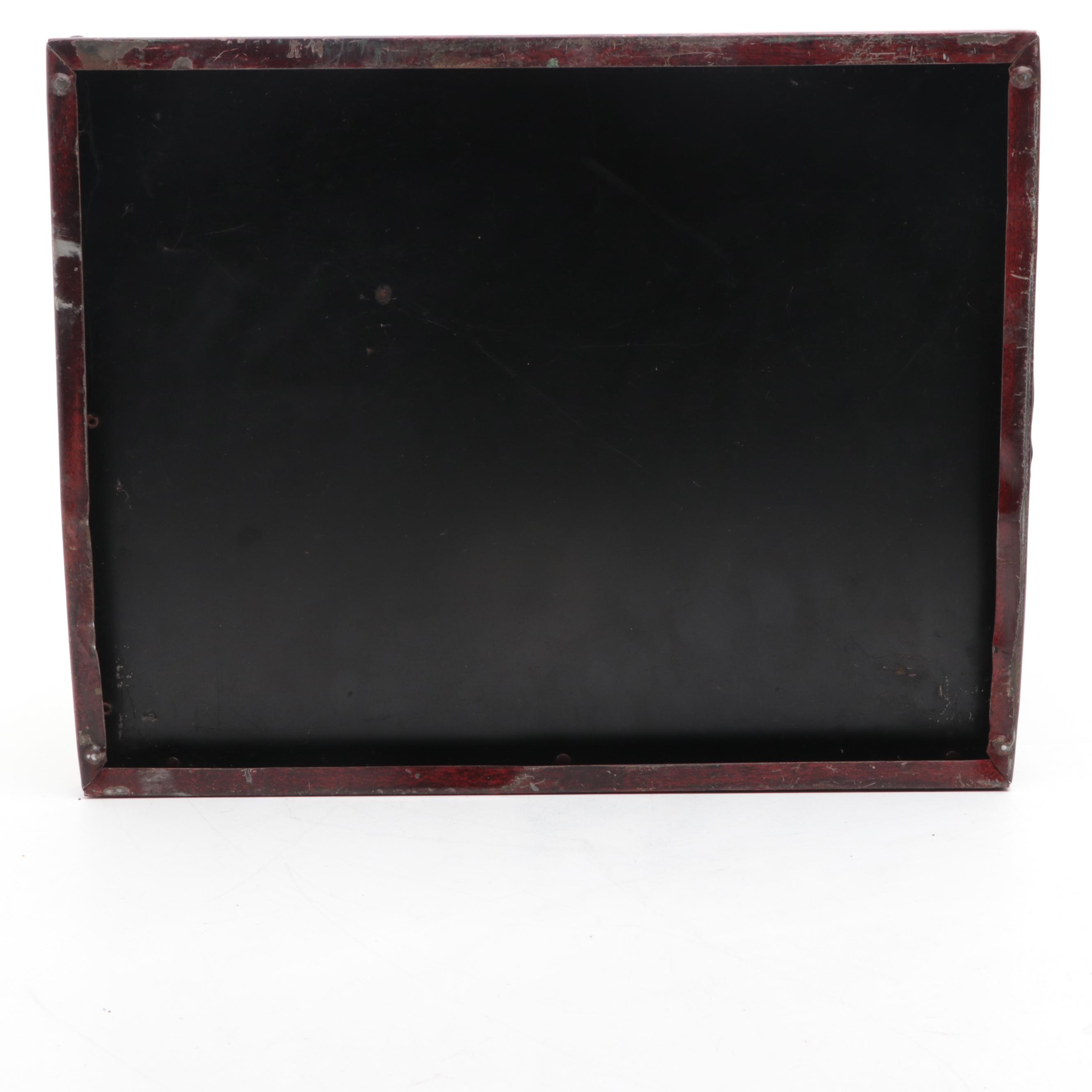 Rit Fabric Dye Advertising Store Display Cabinet, Early 20th Century