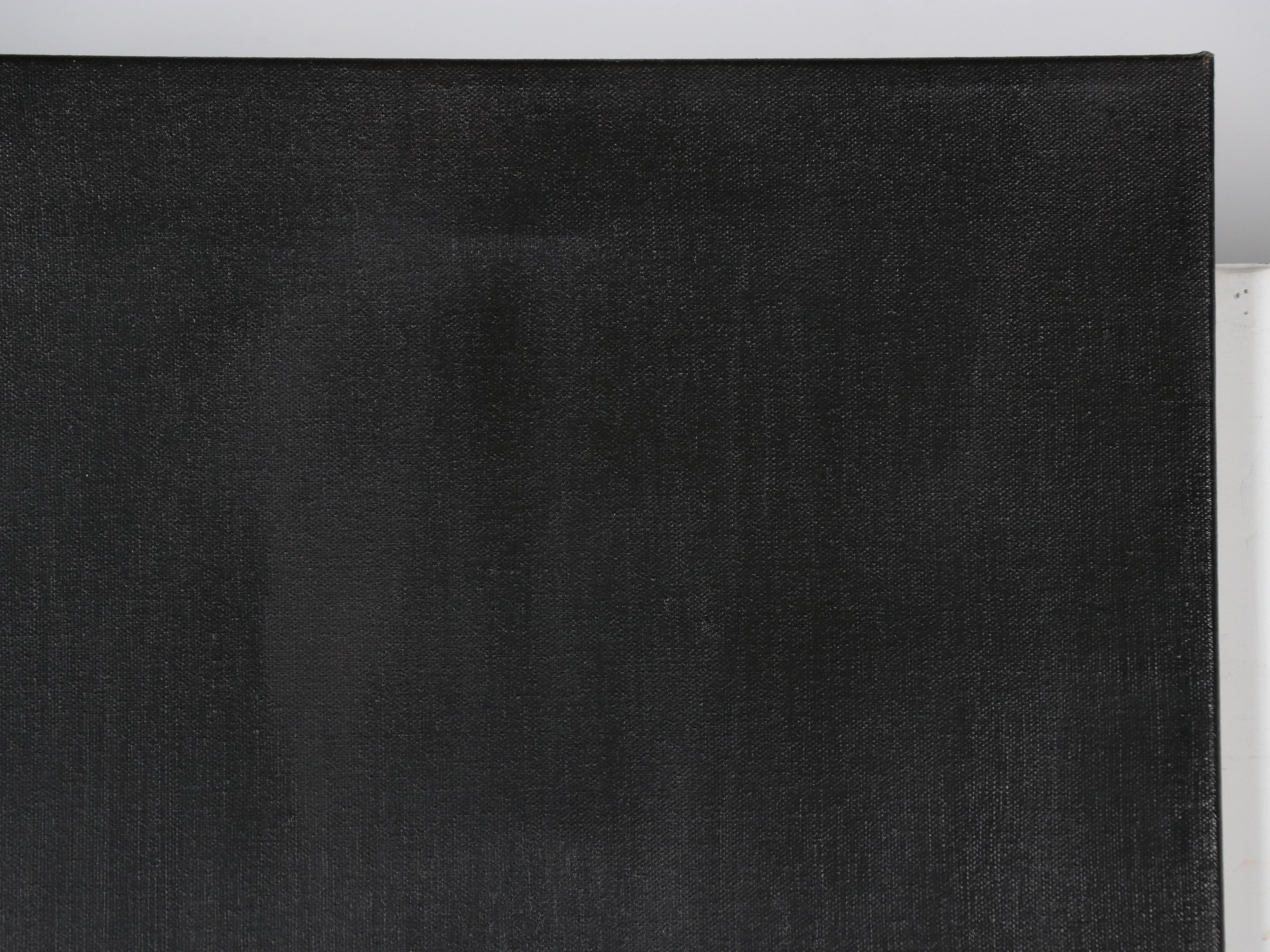 Large-Scale Oil Painting After Mark Rothko "Untitled (Black on Grey)"