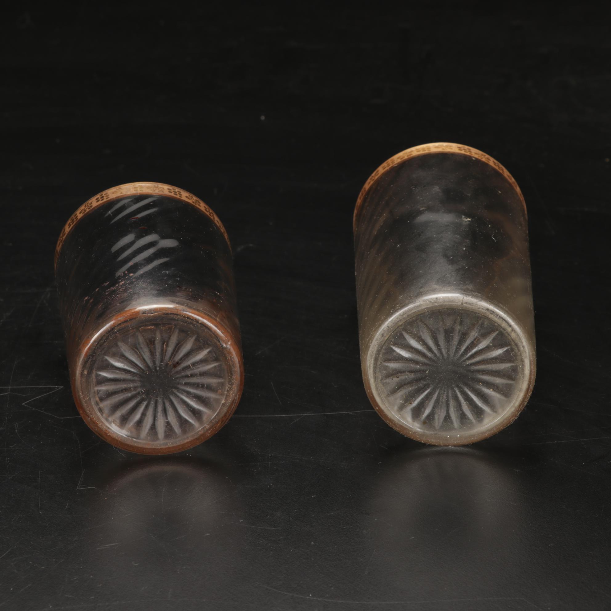 Tiffin Glassware with Pyrex "Golden Hearts" and "Early American" Bakeware