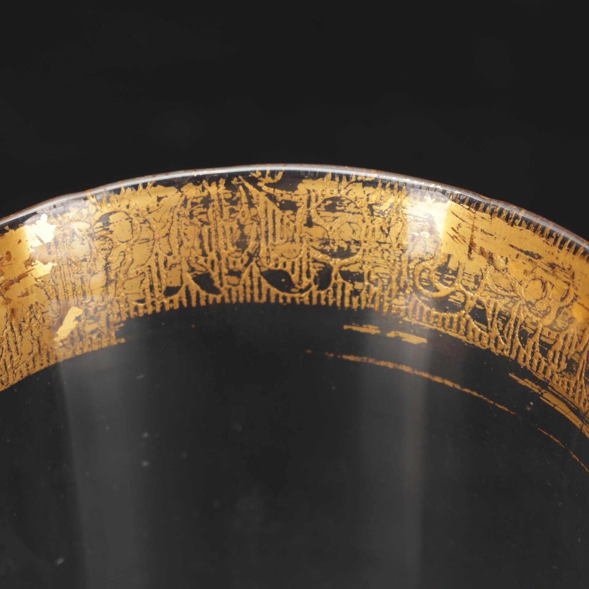 Tiffin Glassware with Pyrex "Golden Hearts" and "Early American" Bakeware