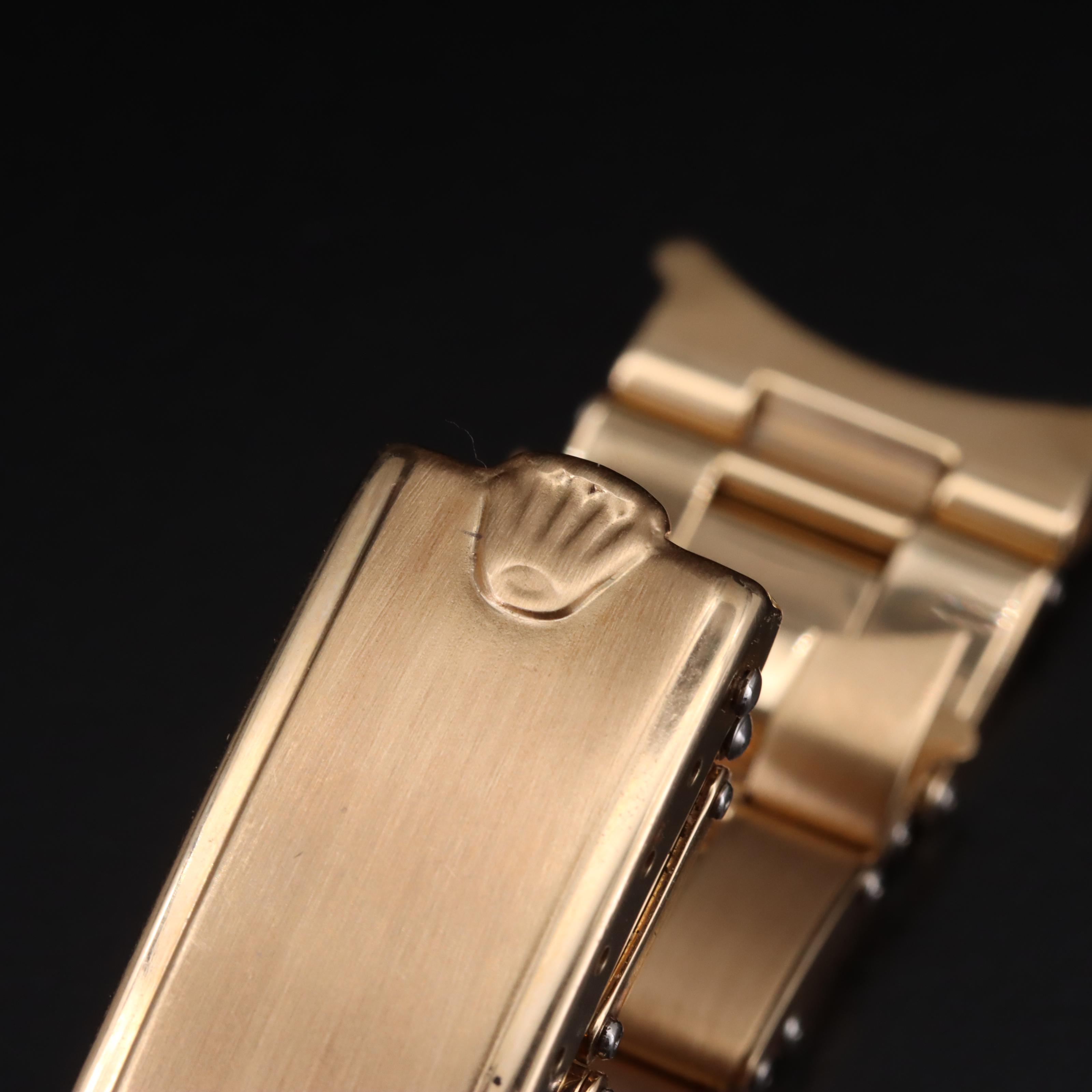 1979 Rolex Oyster Rivet 14K Bracelet Made by U.S.A. C&I