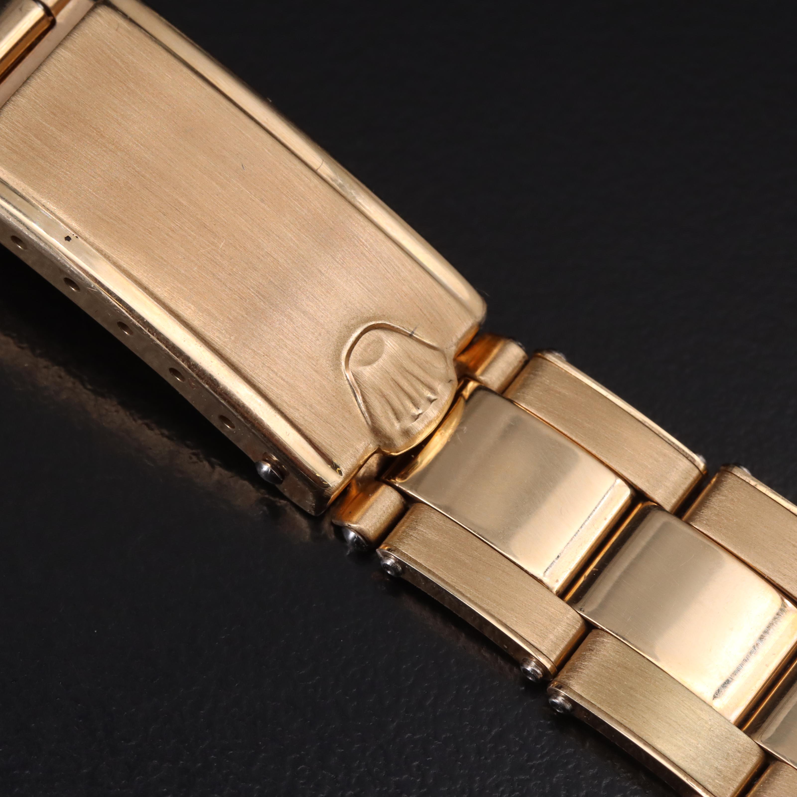 1979 Rolex Oyster Rivet 14K Bracelet Made by U.S.A. C&I