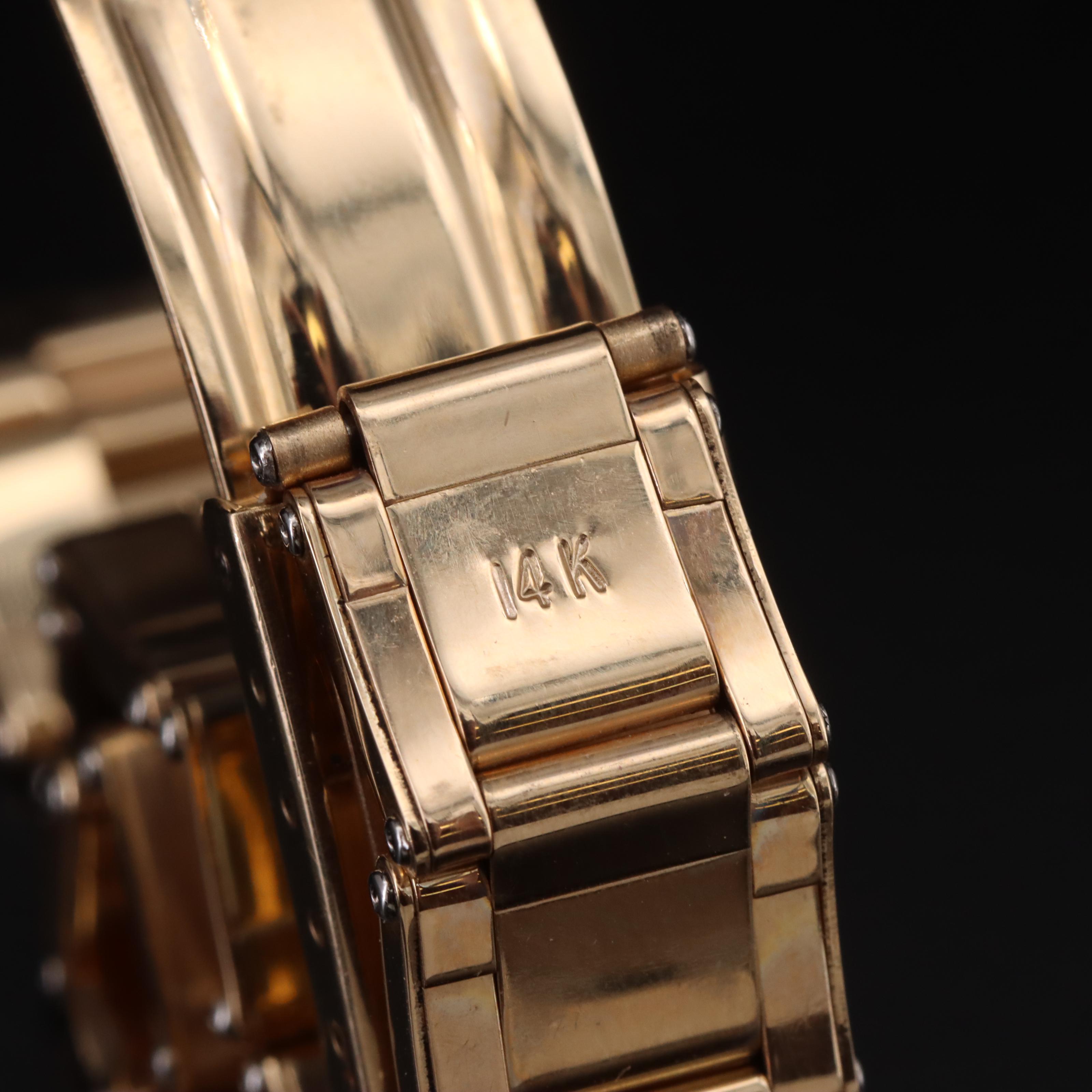 1979 Rolex Oyster Rivet 14K Bracelet Made by U.S.A. C&I