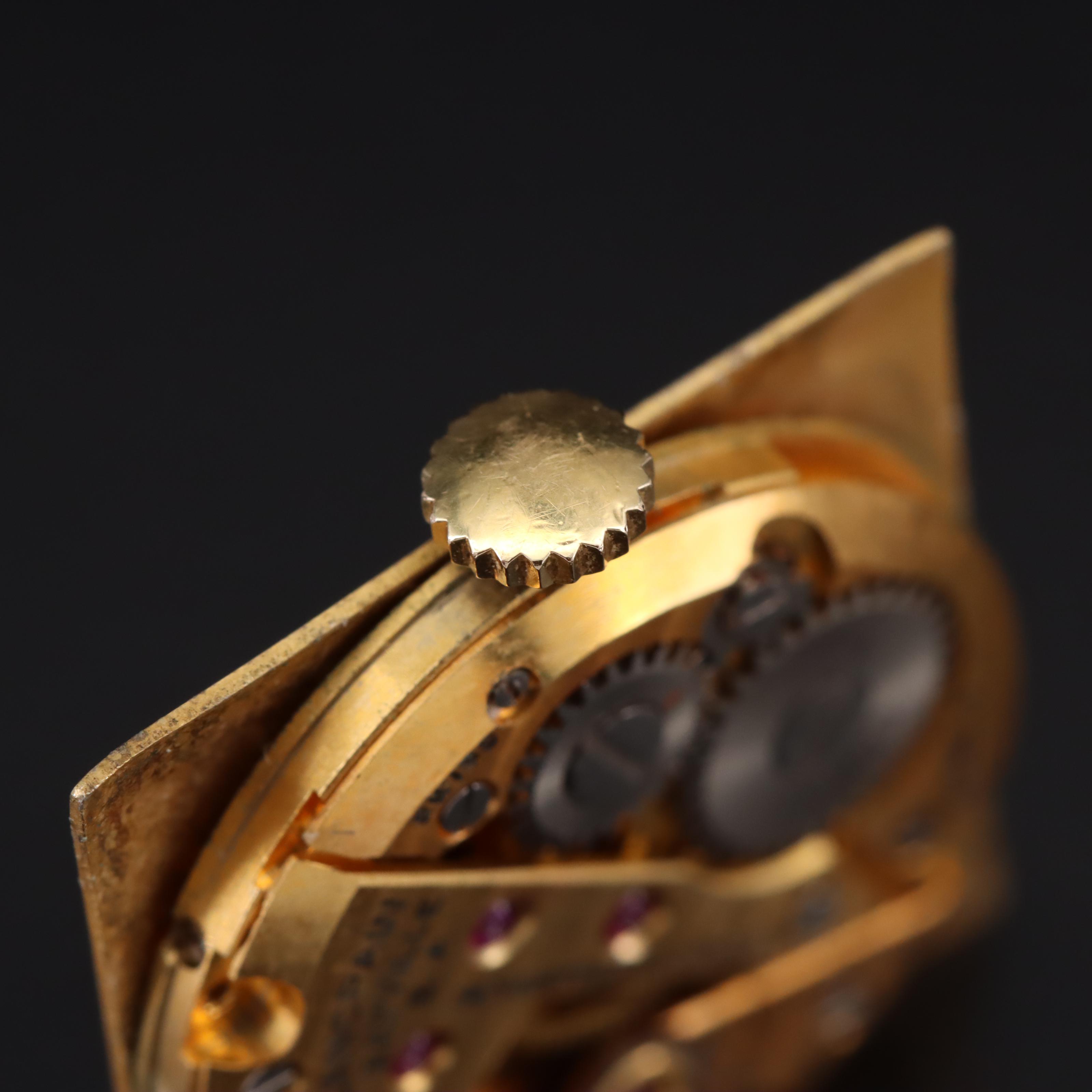 Lucien Piccard Dial and Hands Blancpain Movement