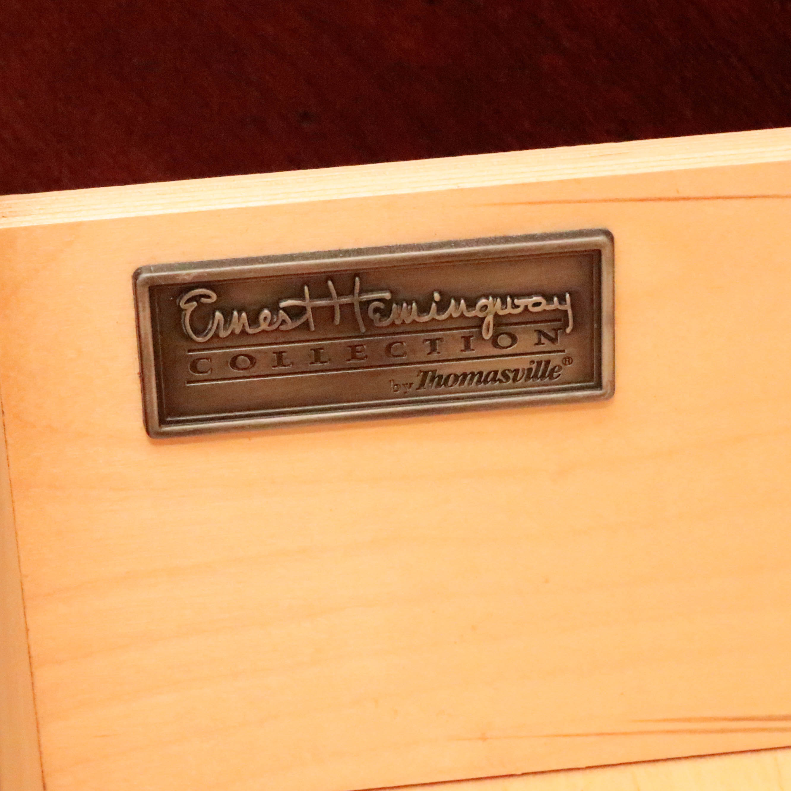 Thomasville Ernest Hemingway Collection "Key West" Cherry Armoire